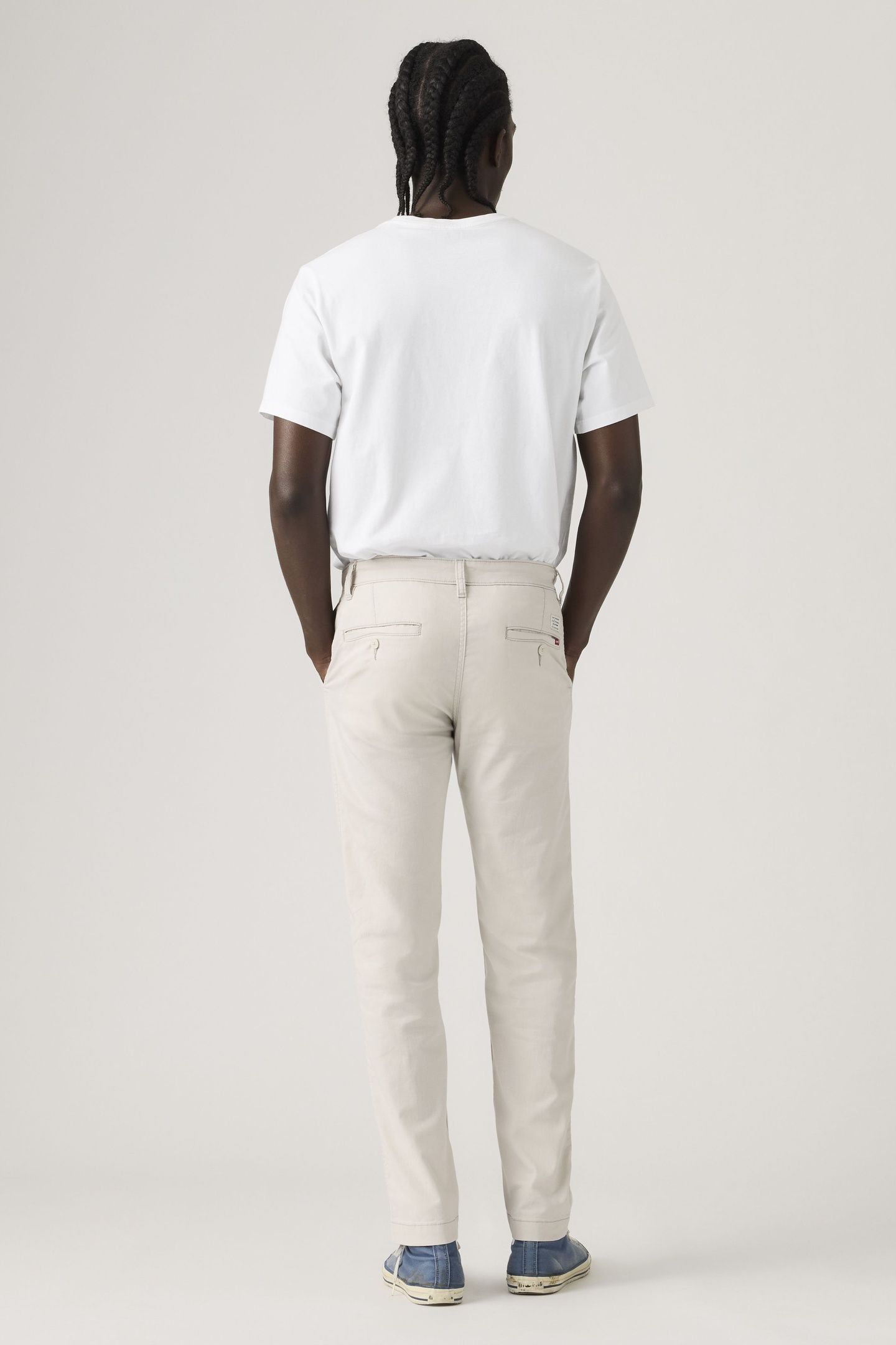 XX CHINO STANDARD TAPER LIGHTWEIGHT LINEN PANTS 3