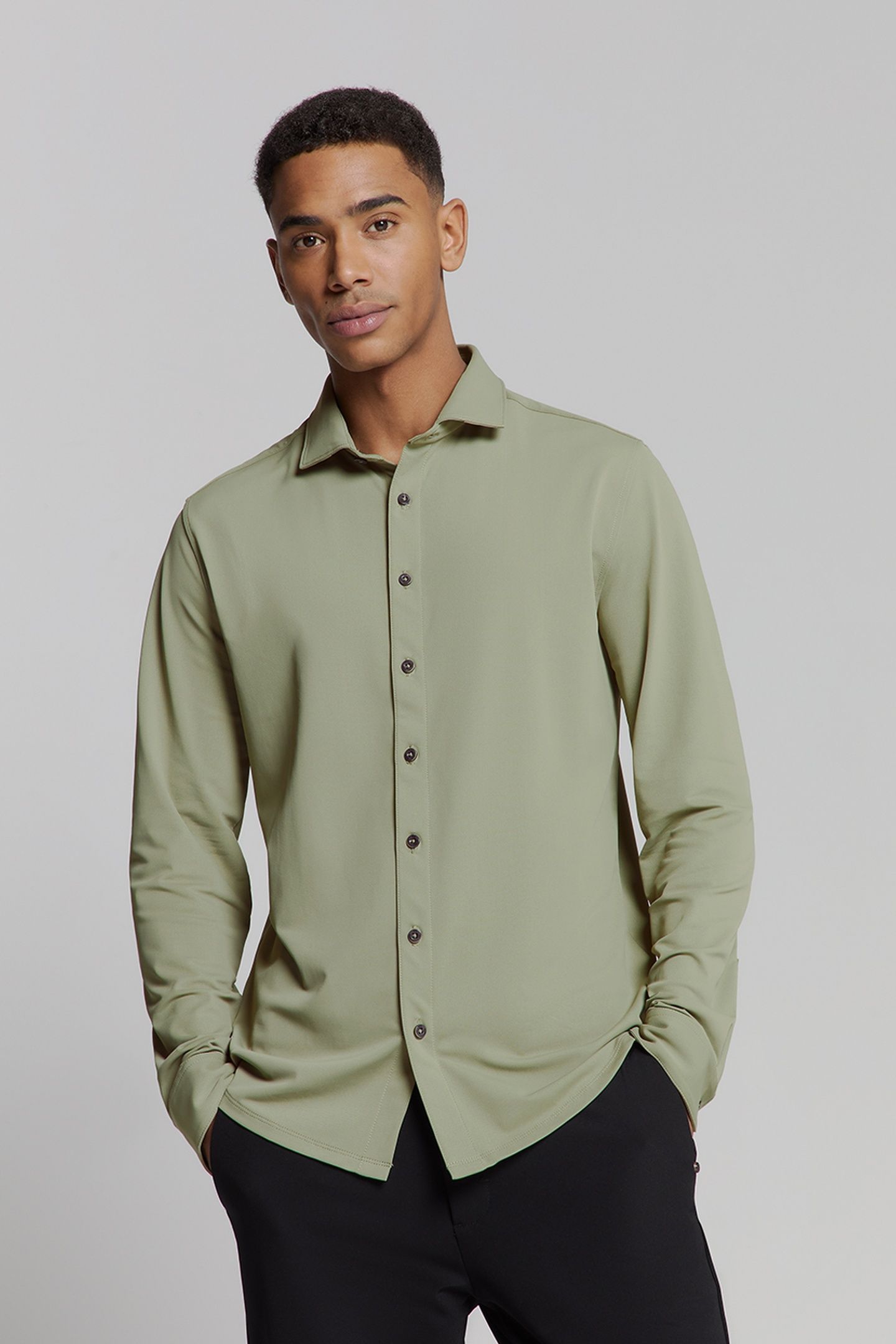 SHIRT JERSEY TRAVEL LIGHT ARMY 2