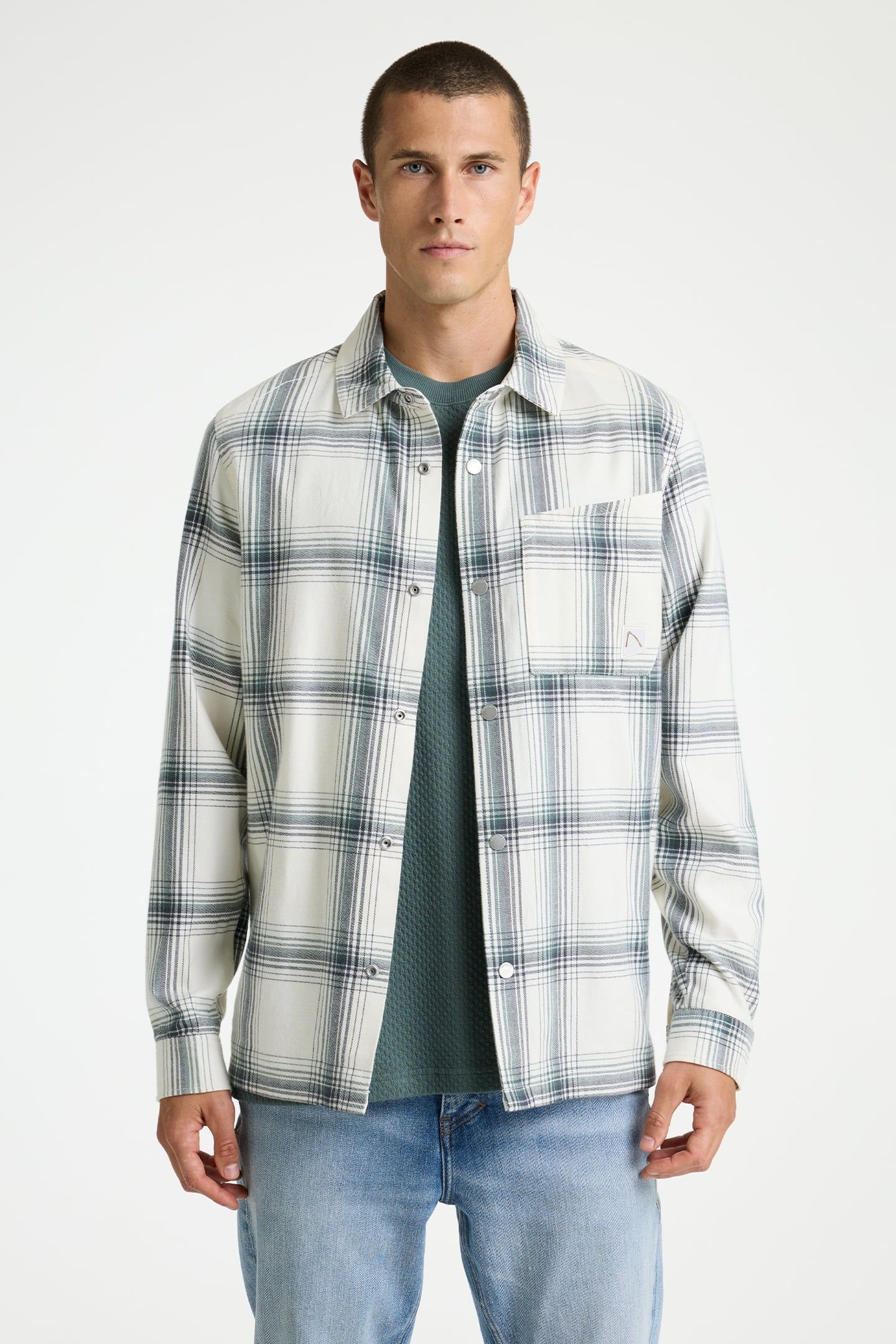 AXEL RYZE SHIRT LONG SLEEVE MARSHMALLOW 1
