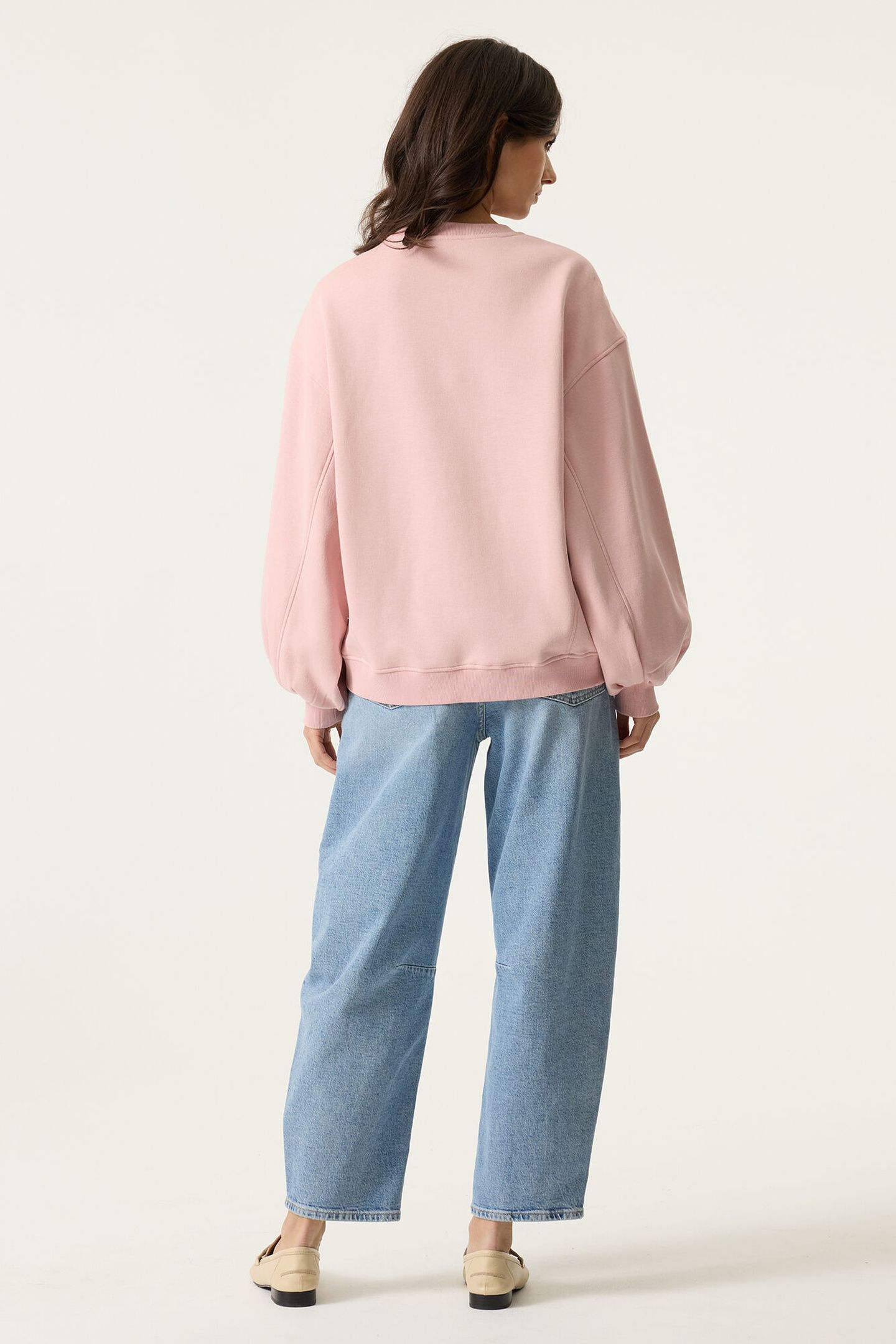 LADIES SWEAT DUSTY PINK 3