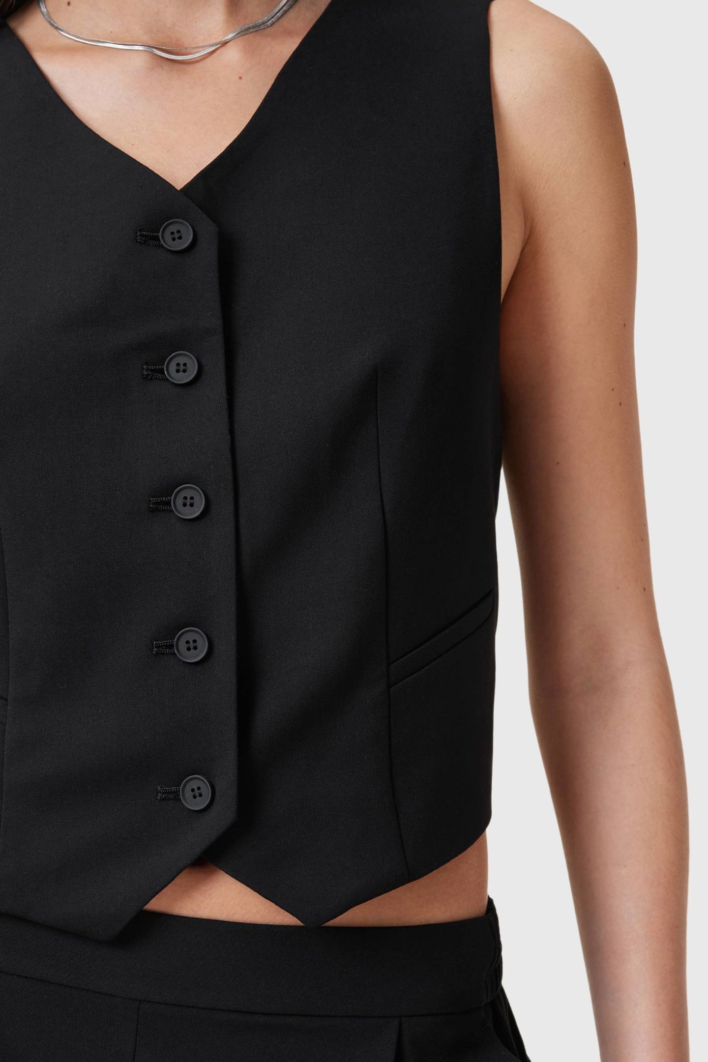 ALEIDA TRI WAISTCOAT BLACK 6