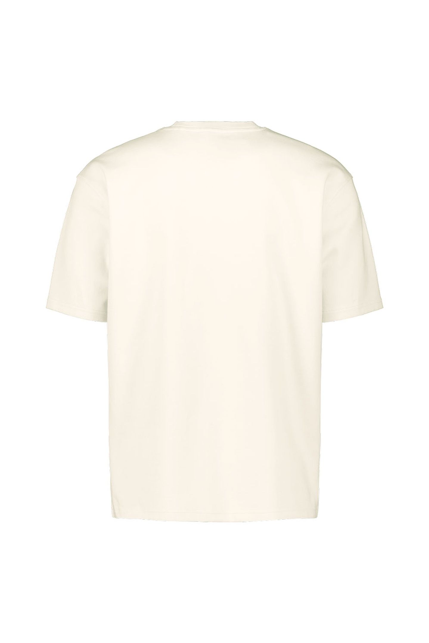 T-SHIRT CREWNECK SOLID HEAVY INTERLOCK OFFWHITE 5