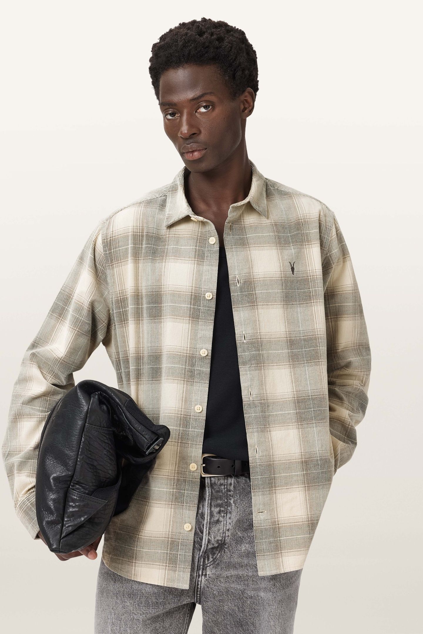 YUKI LS SHIRT SANDSHELL TAUPE 2