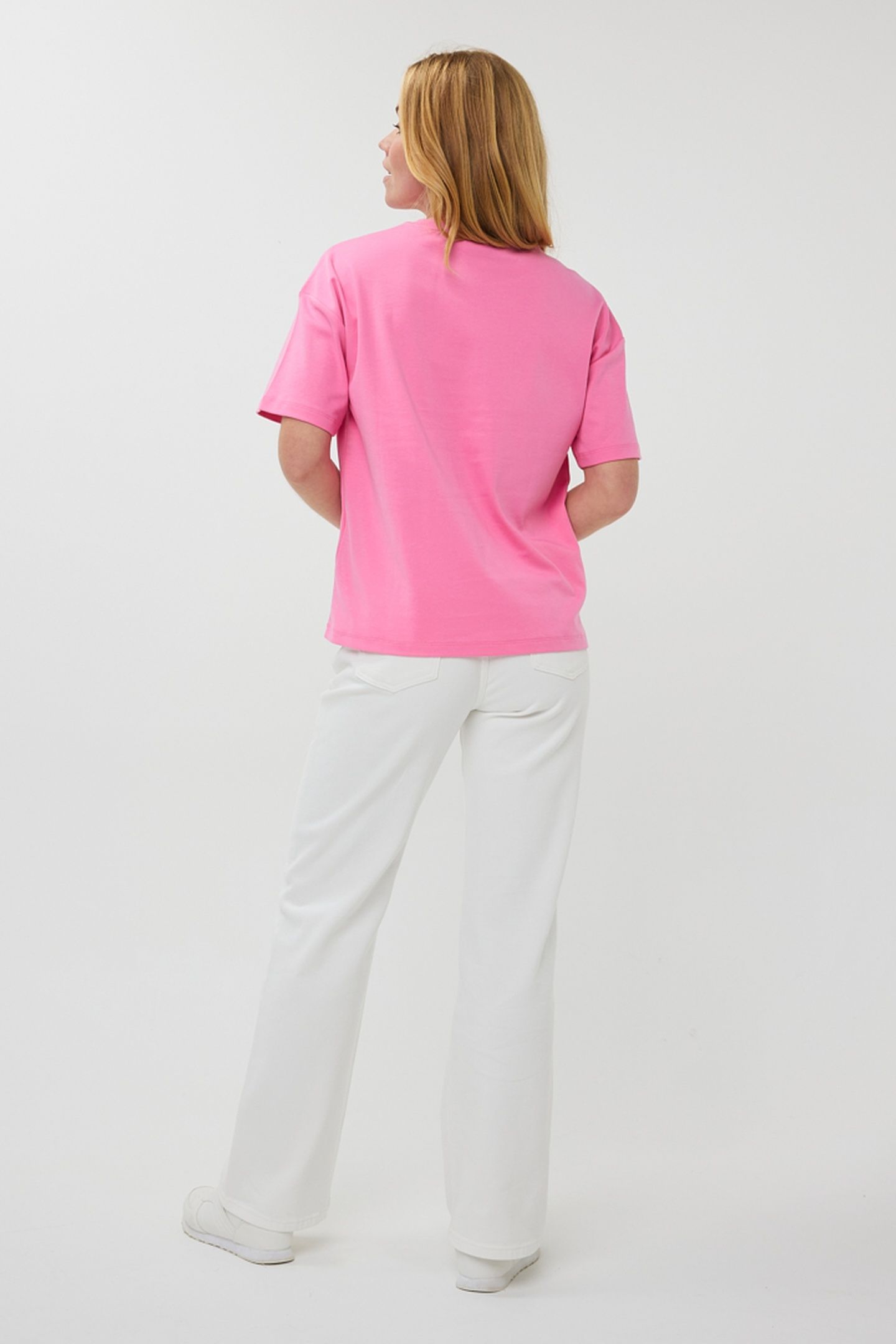 T-SHIRT OVERSIZED BASIC ROSE 3