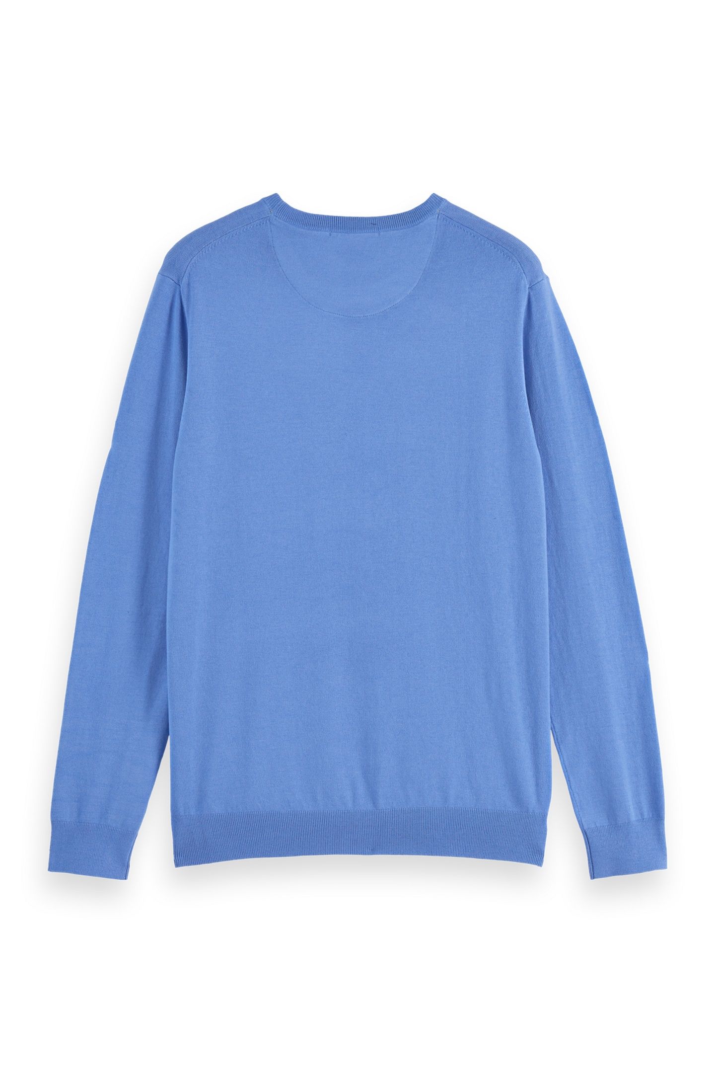 REGULAR-FIT ECOVERO BLEND CREWNECK BLUE BONNET 2