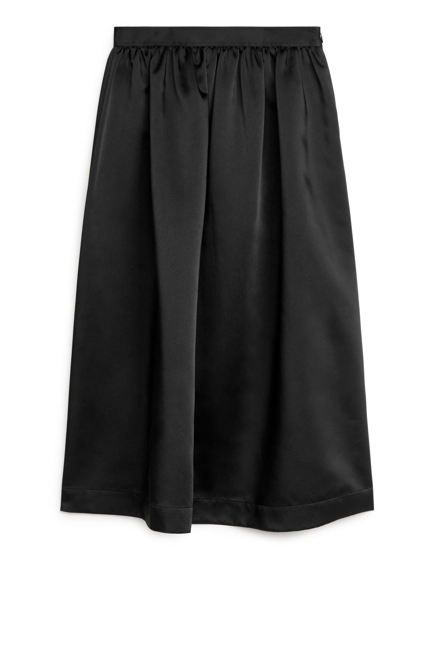 JUDITH TAFETTA SKIRT BLACK 3