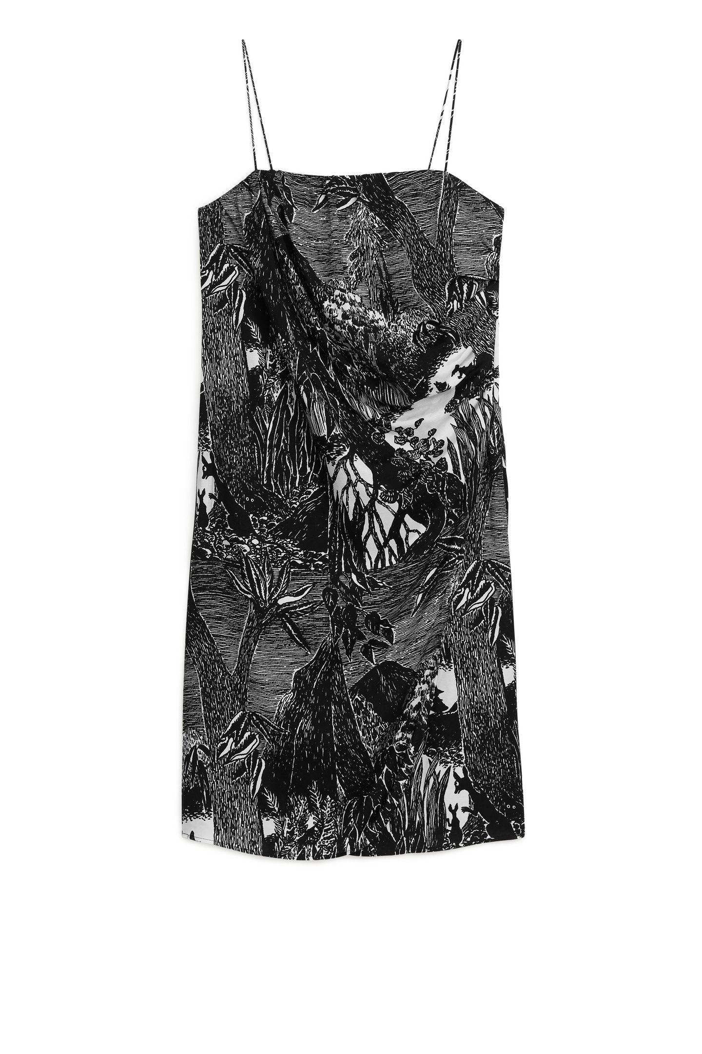 GRINDELIA AOP DRESS WHITE 3