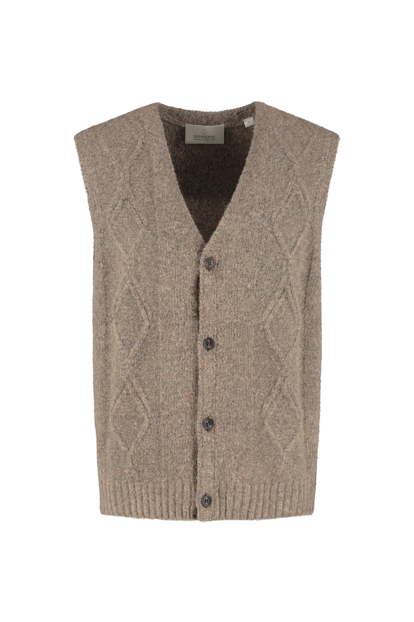 DS_HUGIN SLEEVELESS VEST DK. BROWN 4