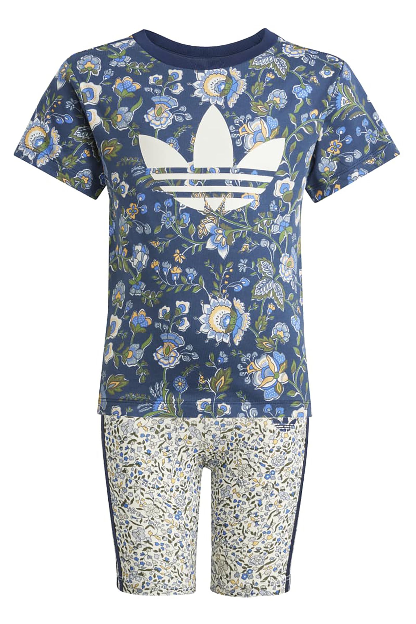 ORIGINALS ADIDAS ORIGINALS X LIBERTY LONDON SHORT TEE SET NI 4