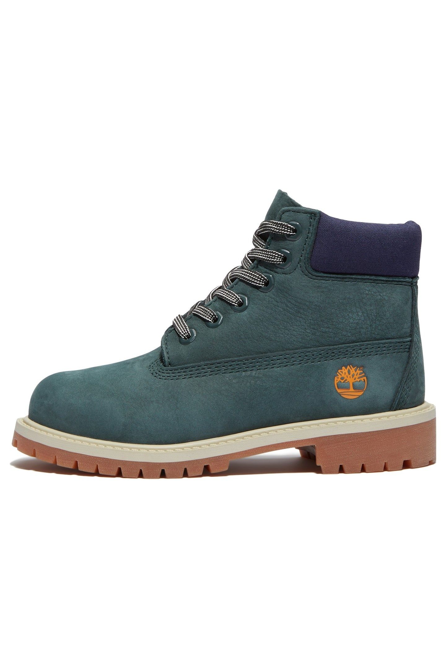 6 INCH LACE UP WATERPROOF BOOT DK GRN NUBUCK 6