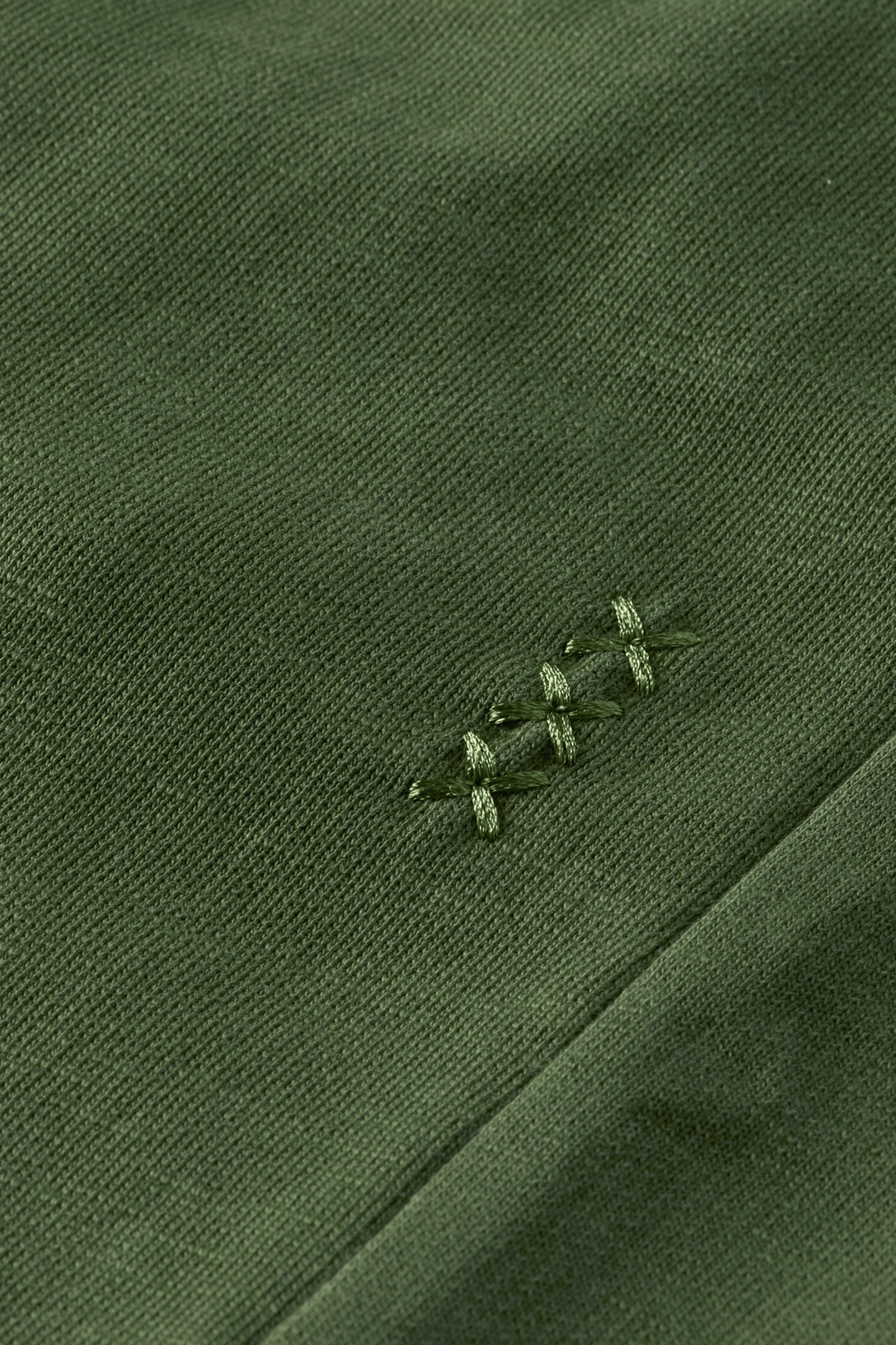 3 CROSSES SWEATPANT KHAKI 3