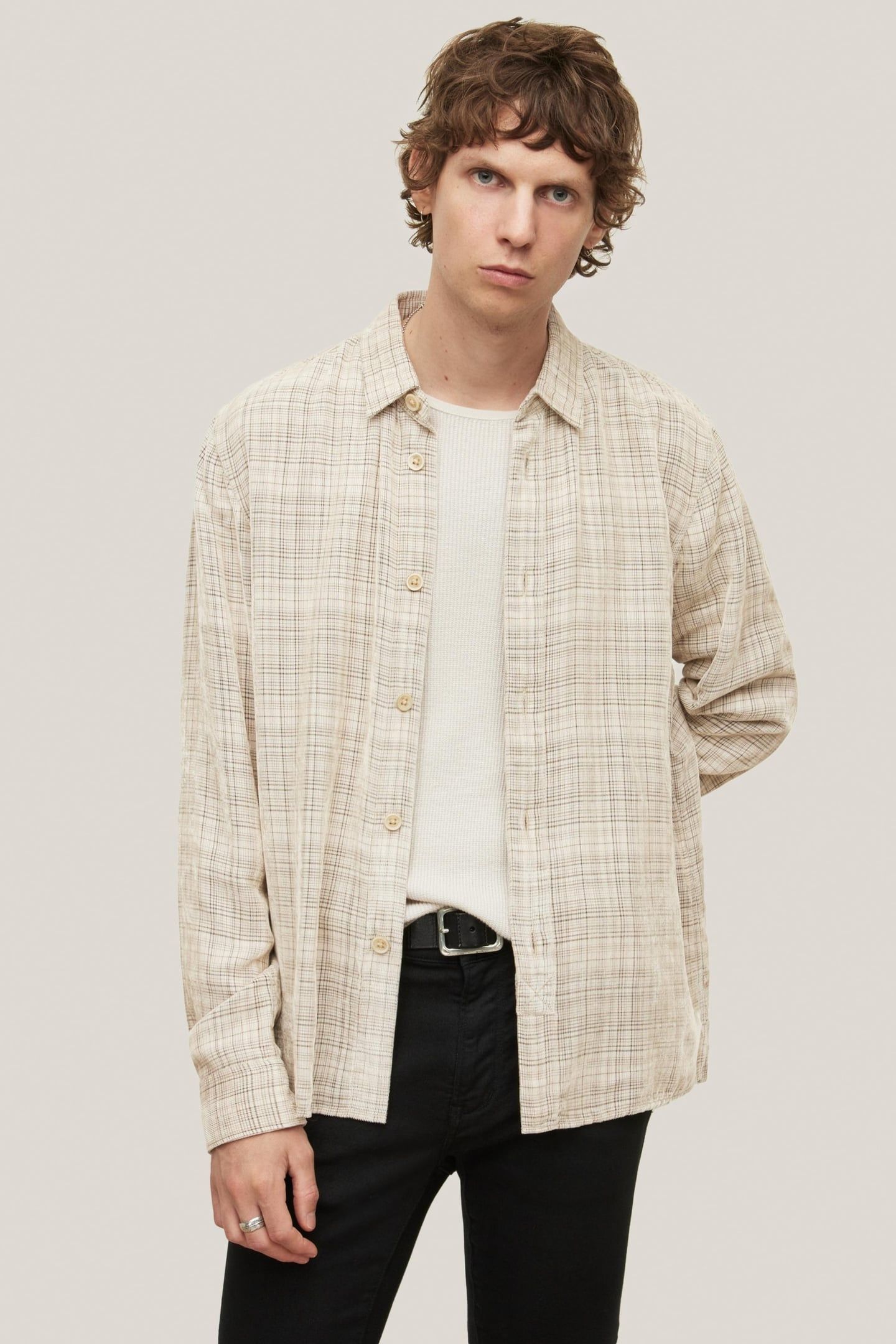 OVER SHIRT WITH STRAIGHT OFF WHITE 1