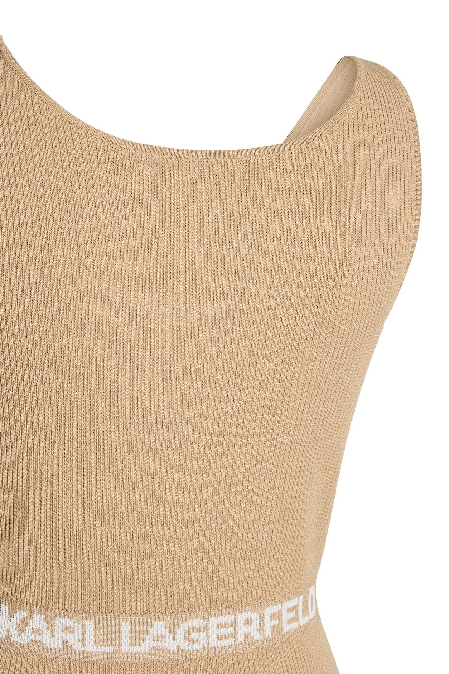 SLEEVELESS RIB KNIT DRESS NOMAD 5