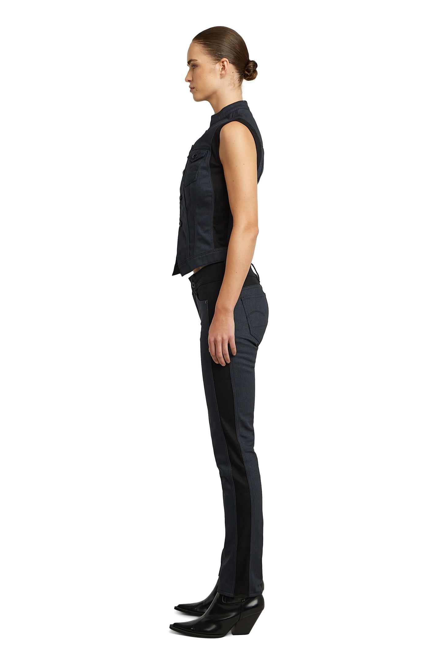 MIDGE SLIM STRAIGHT PM RAW DENIM 2