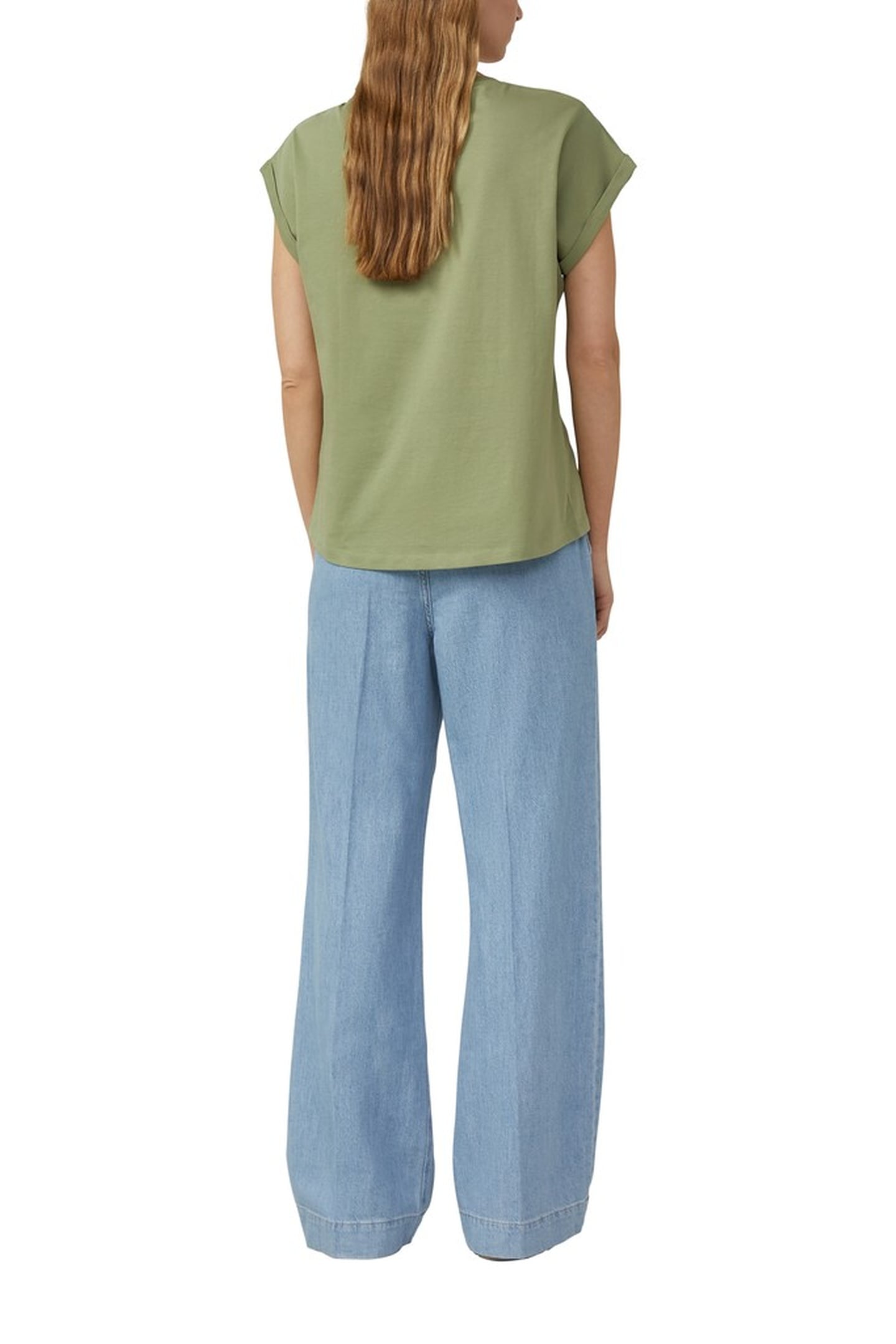 S.OLIVER T-SHIRTS DARK GREEN 3
