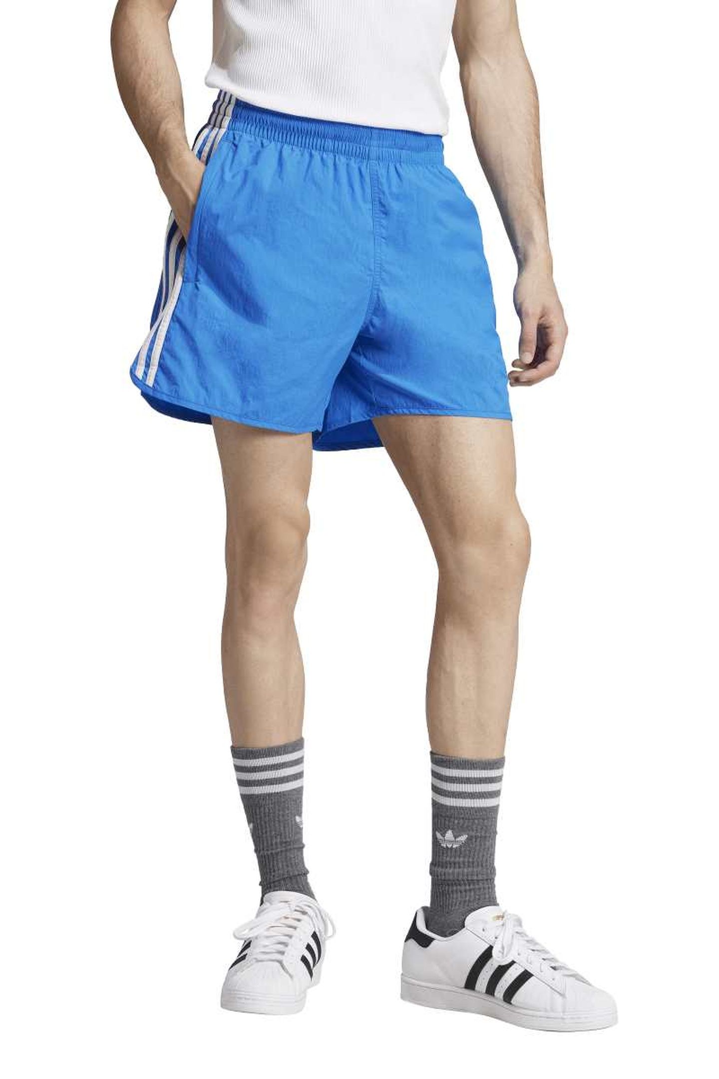 UNISEX ORIGINALS ADICOLOR CLASSICS SPRINTER SHORTS BLUE 1