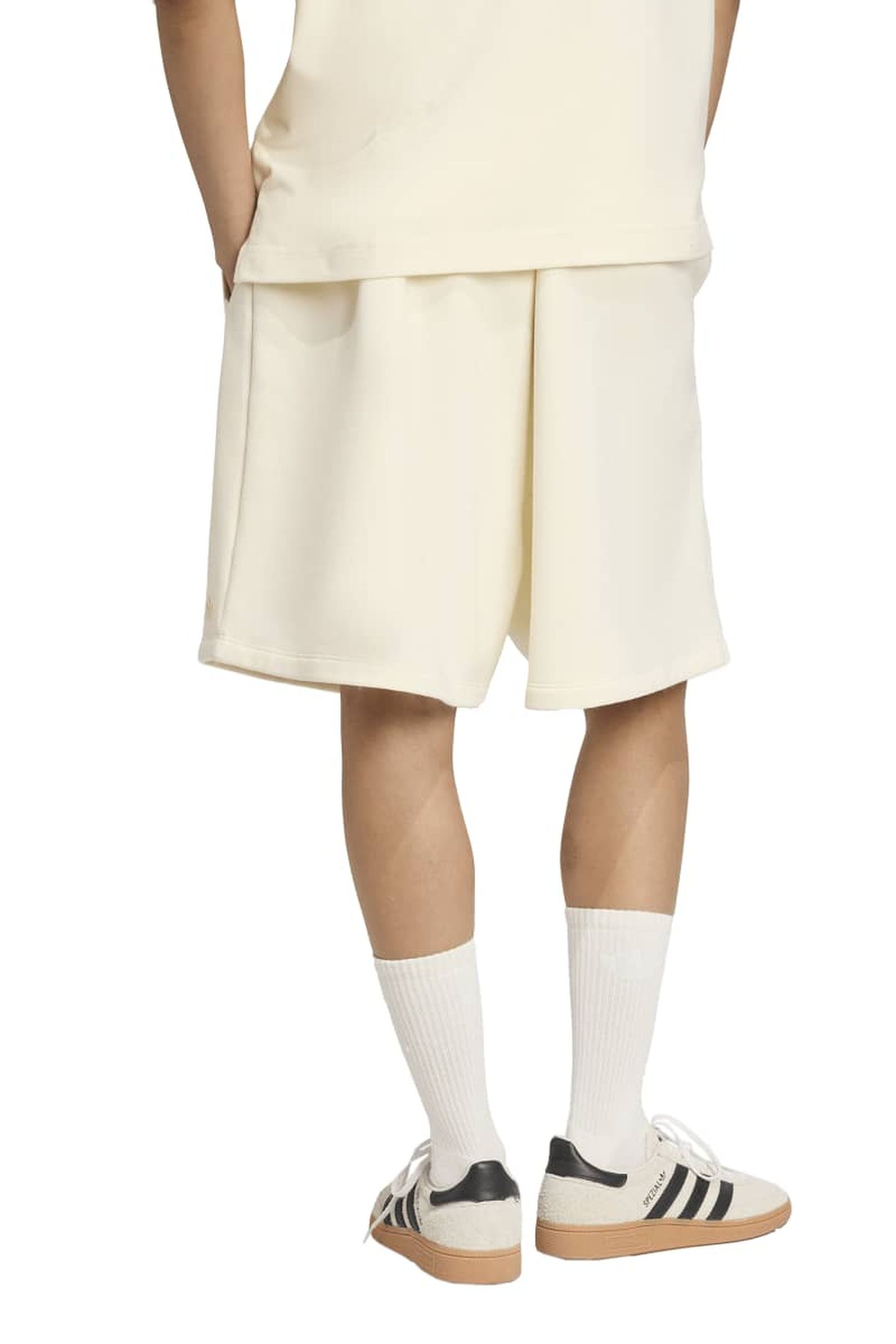 ORIGINALS ESSENTIALS LINEAR SHORTS OVERSIZED CREAM WHITE 2