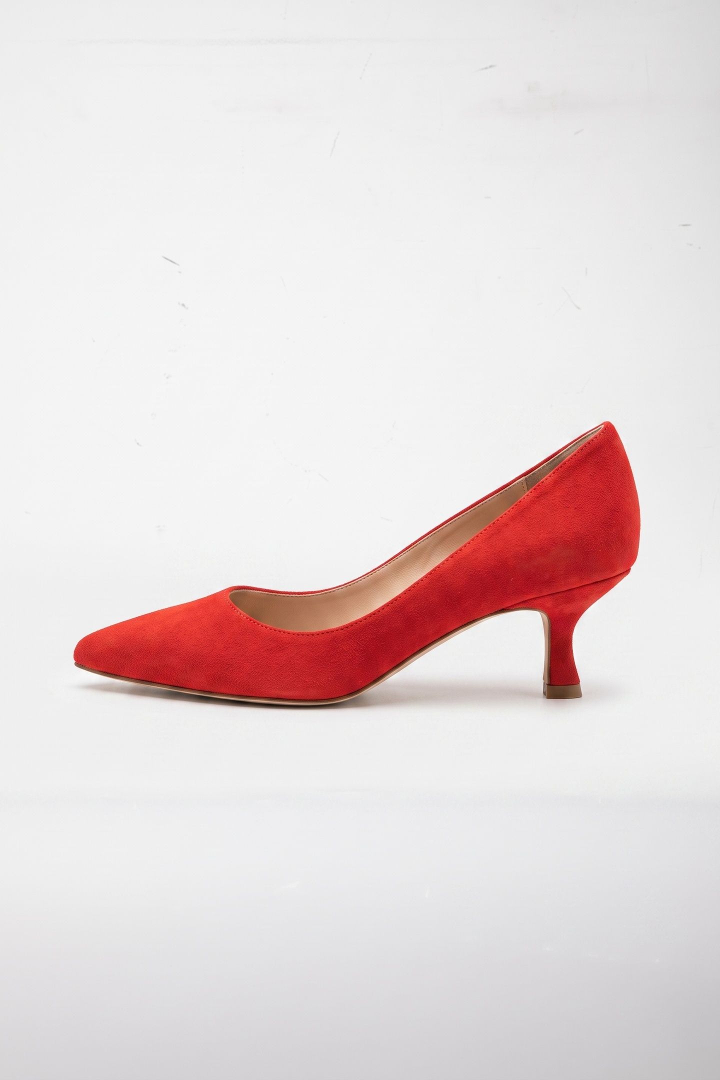 AUDREY KITTEN HEEL AURORA RED 2