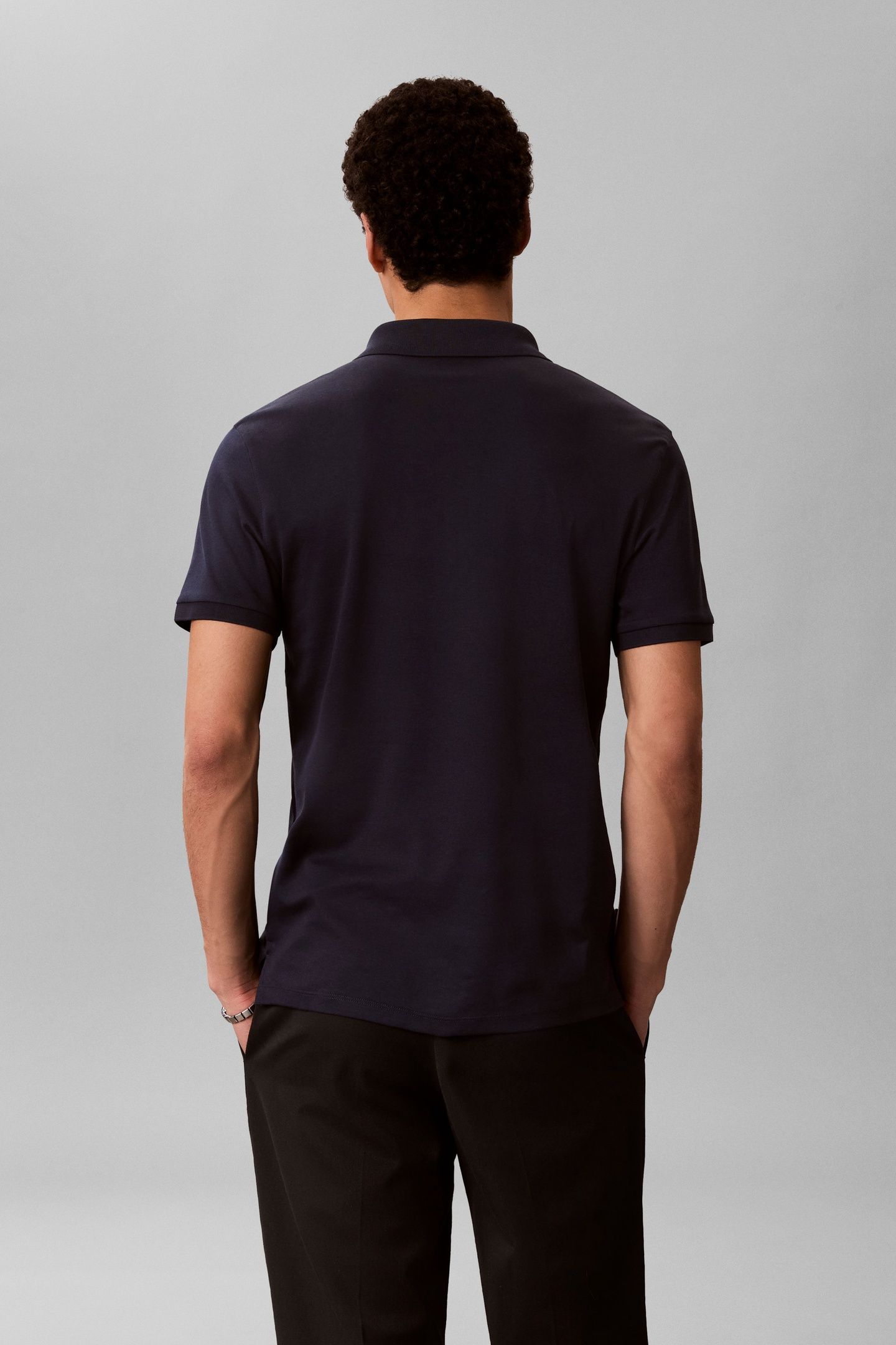 SS SLIM SUPIMA ZIP POLO DARK SAPPHIRE 3
