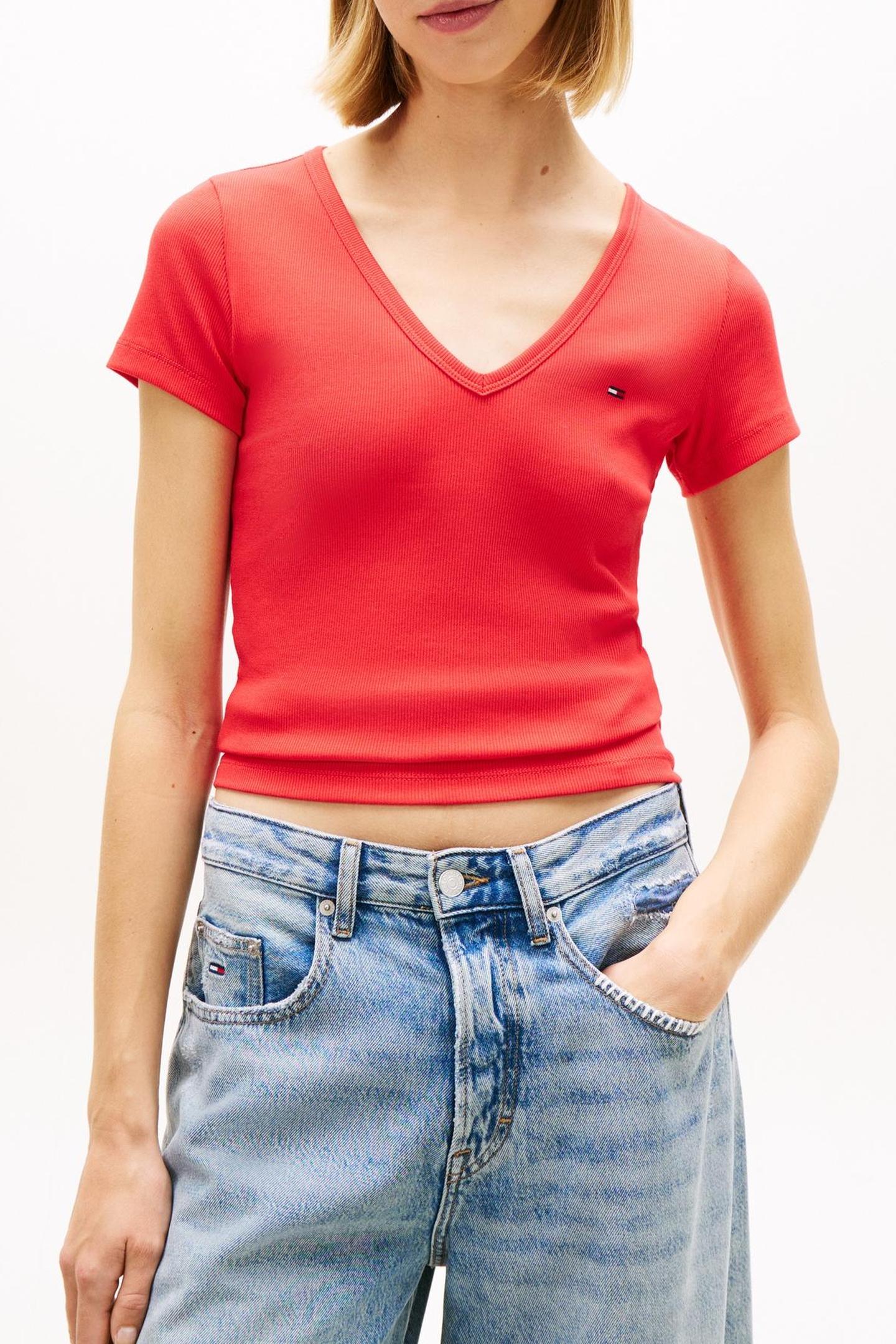 TJW SLIM ESSENTIAL T-SHIRT RED ALERT 1