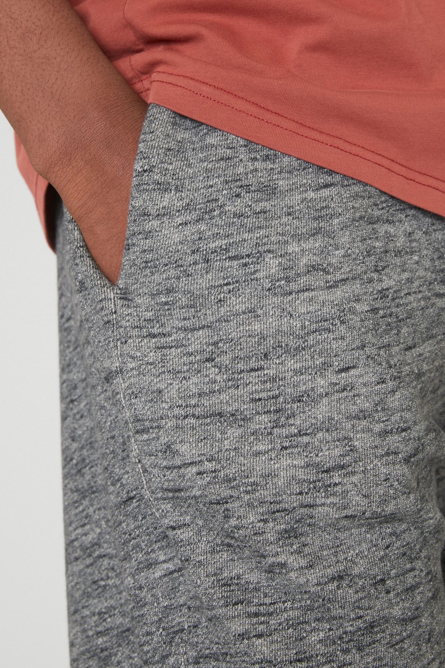 SOWABAY SWEAT PANTS ANTHRACITE CHINE 7