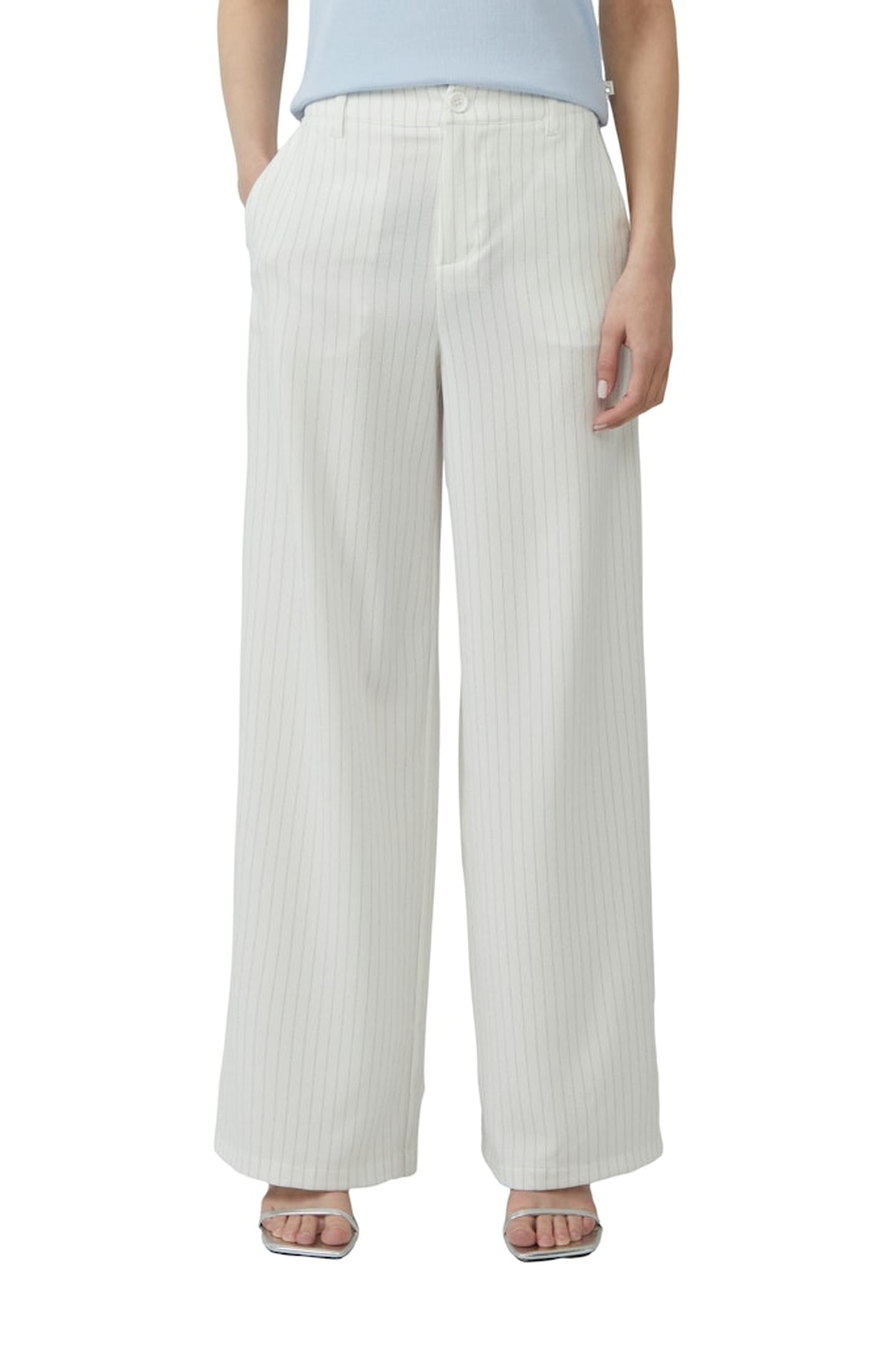 S.OLIVER-QS PANTS OFFWHITE 1