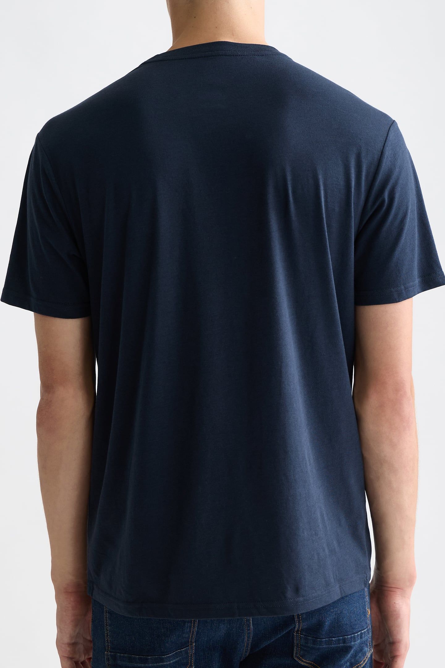 3PK MENS ULTRA SOFT V-NECK TEE UNDERWEAR BLACK/BLUE/WHITE 7