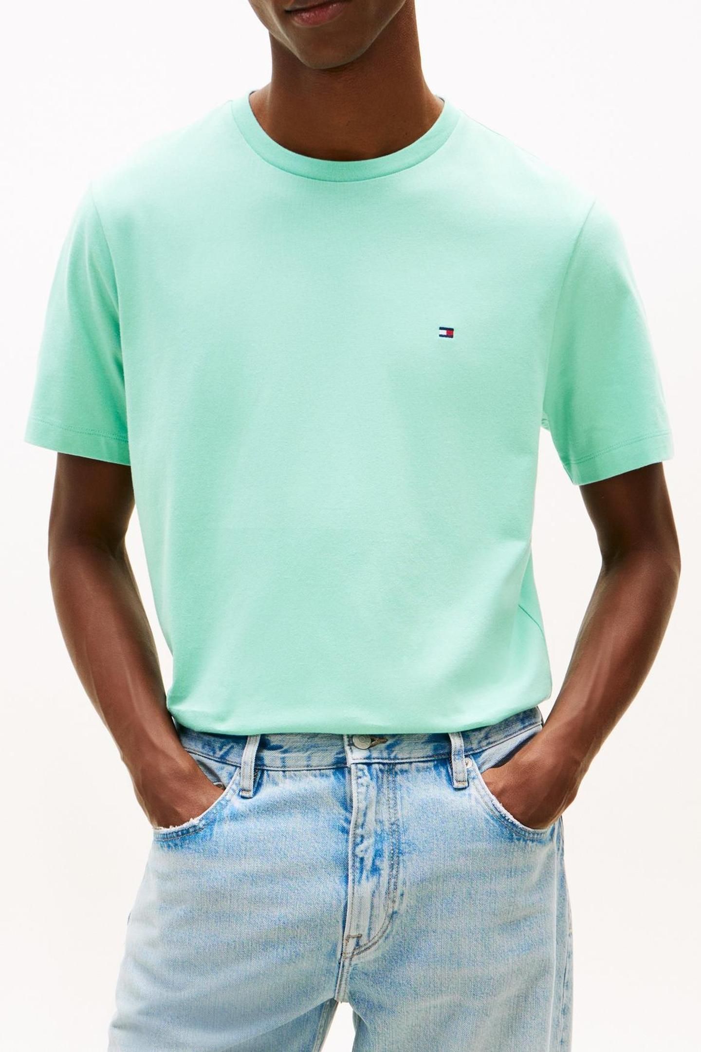 ESSENTIAL SEASONAL REGULAR FIT T-SHIRT ARCTIC AQUA 2