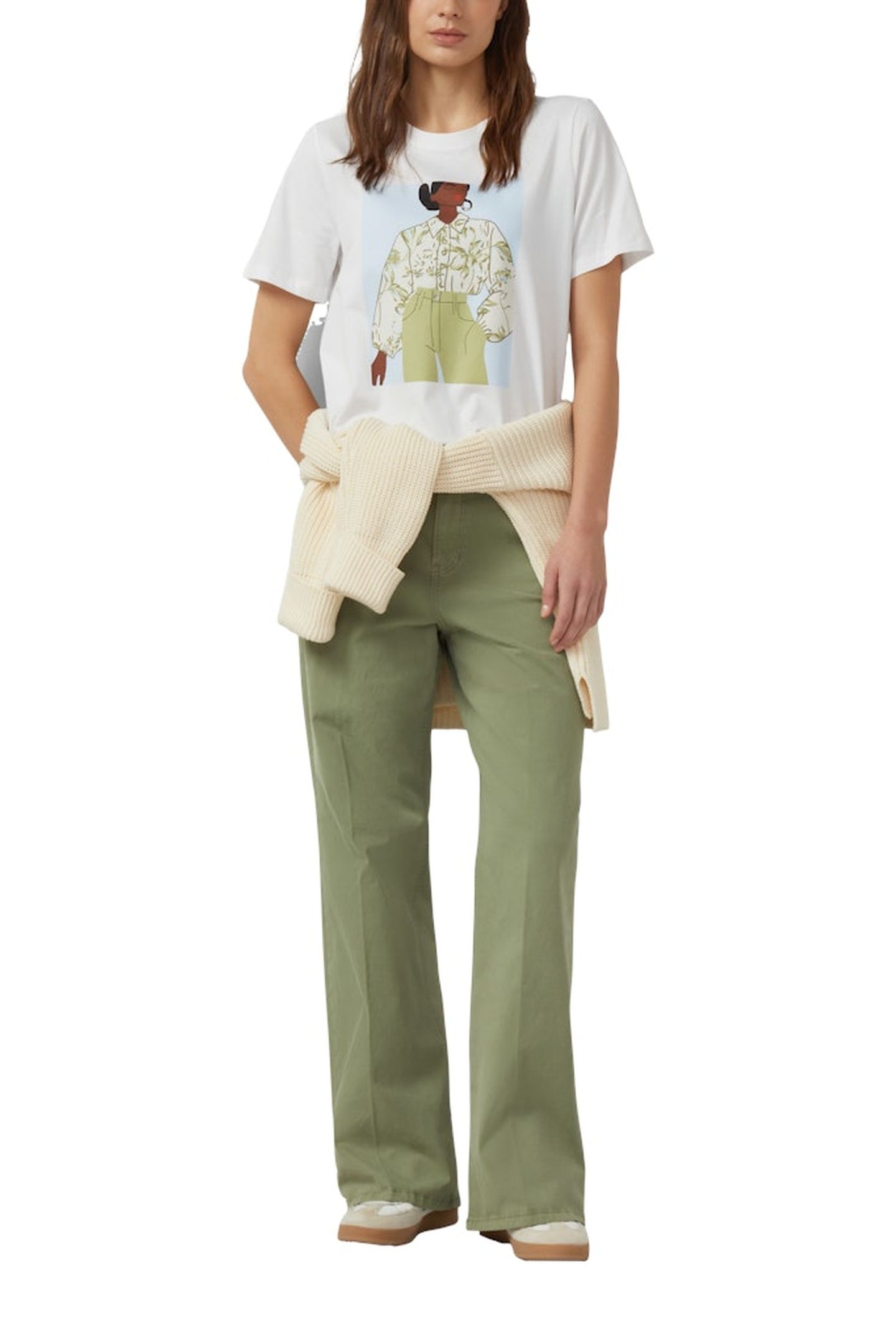 S.OLIVER T-SHIRTS WHITE 2