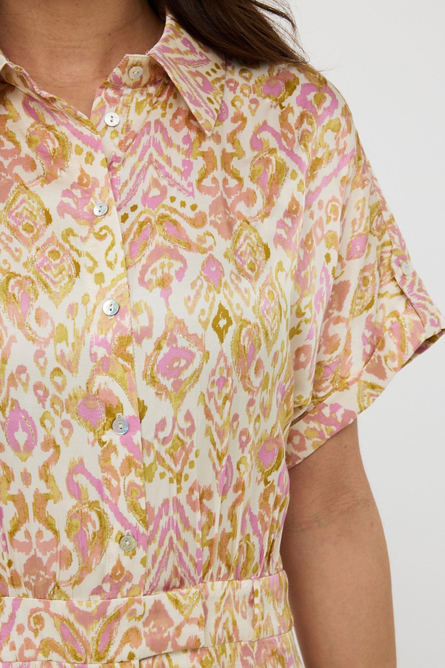 DRESS SHORT SOLAR PRINT 8