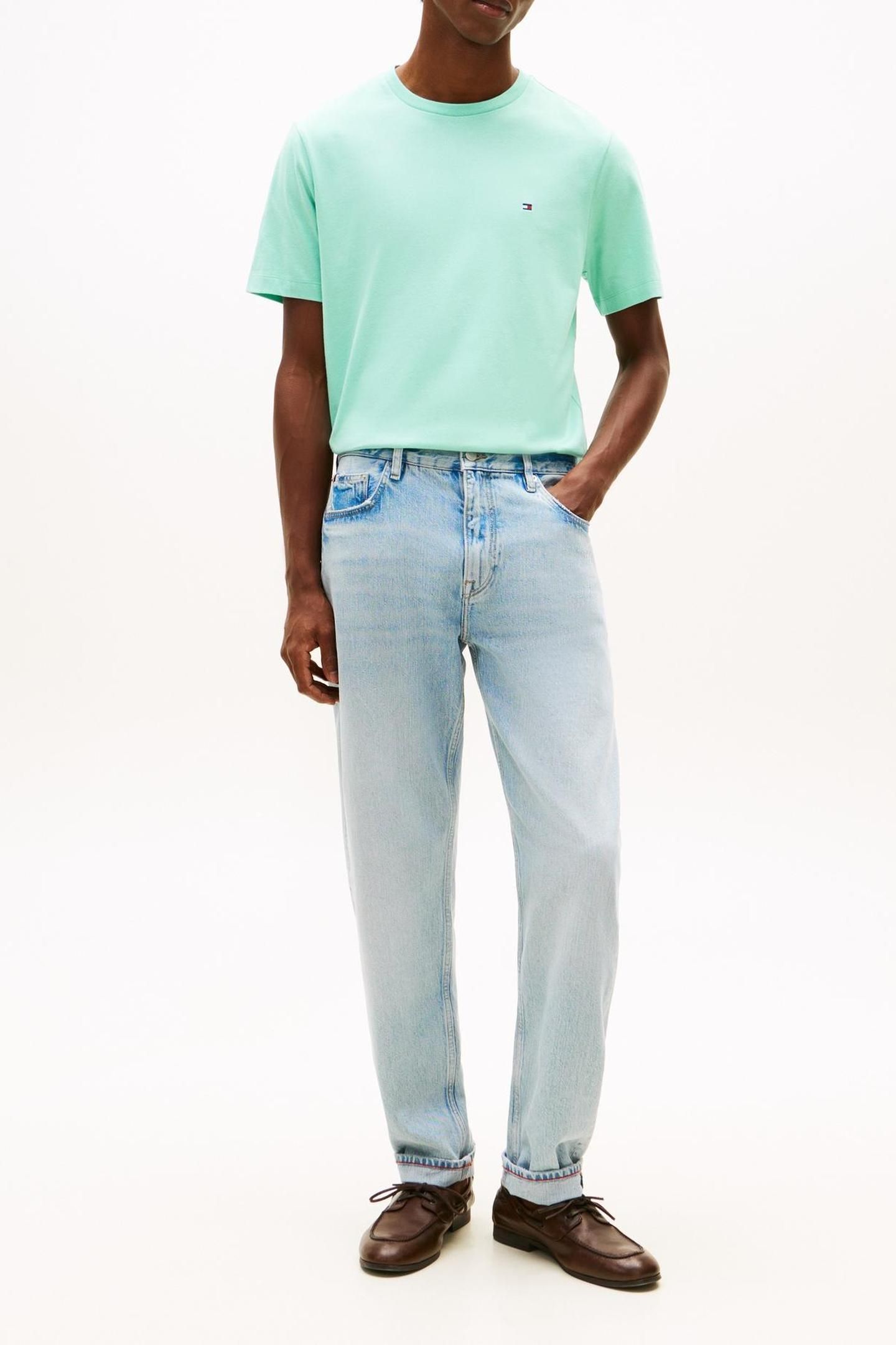 ESSENTIAL SEASONAL REGULAR FIT T-SHIRT ARCTIC AQUA 1