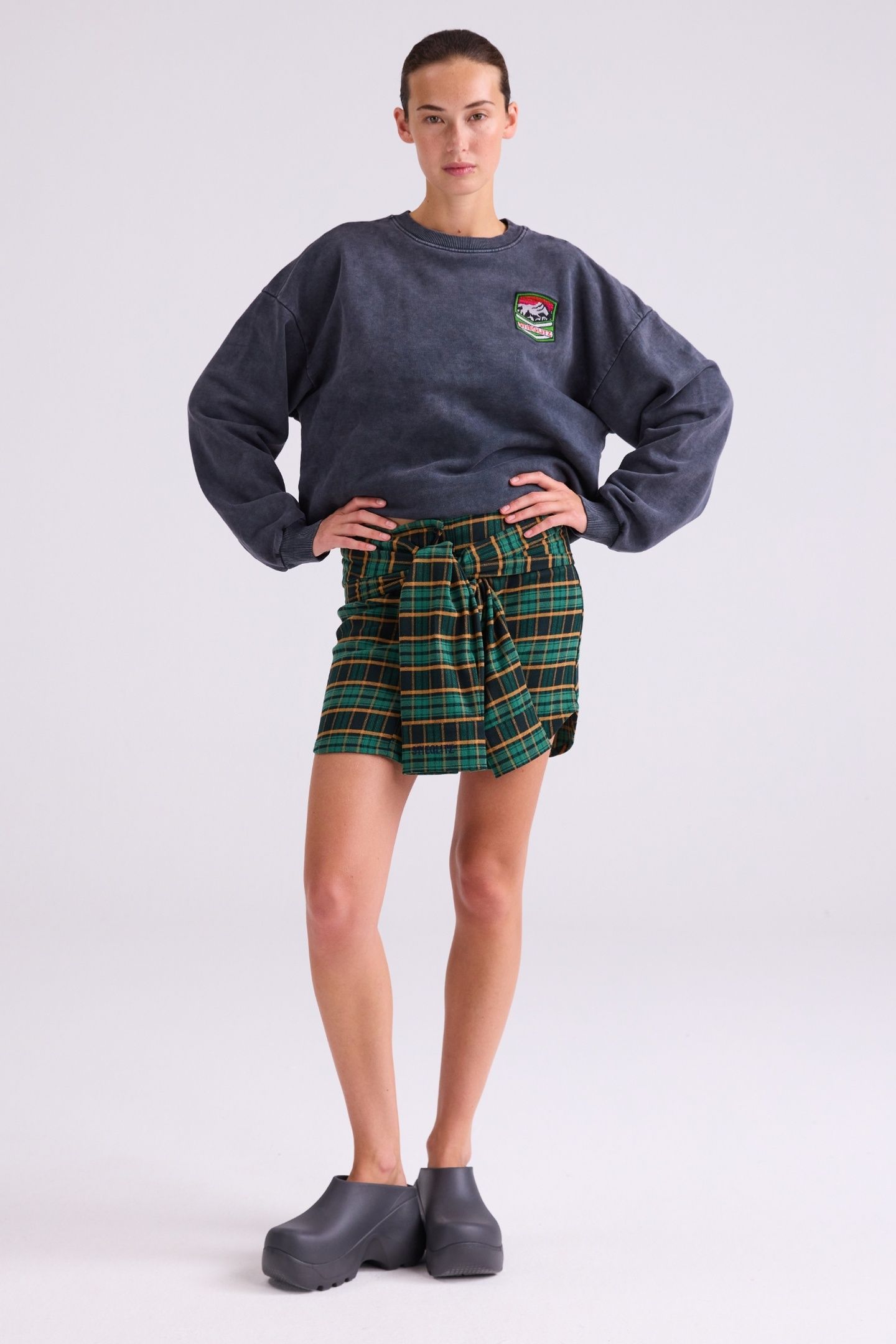 CHANO SKIRT GREEN 2