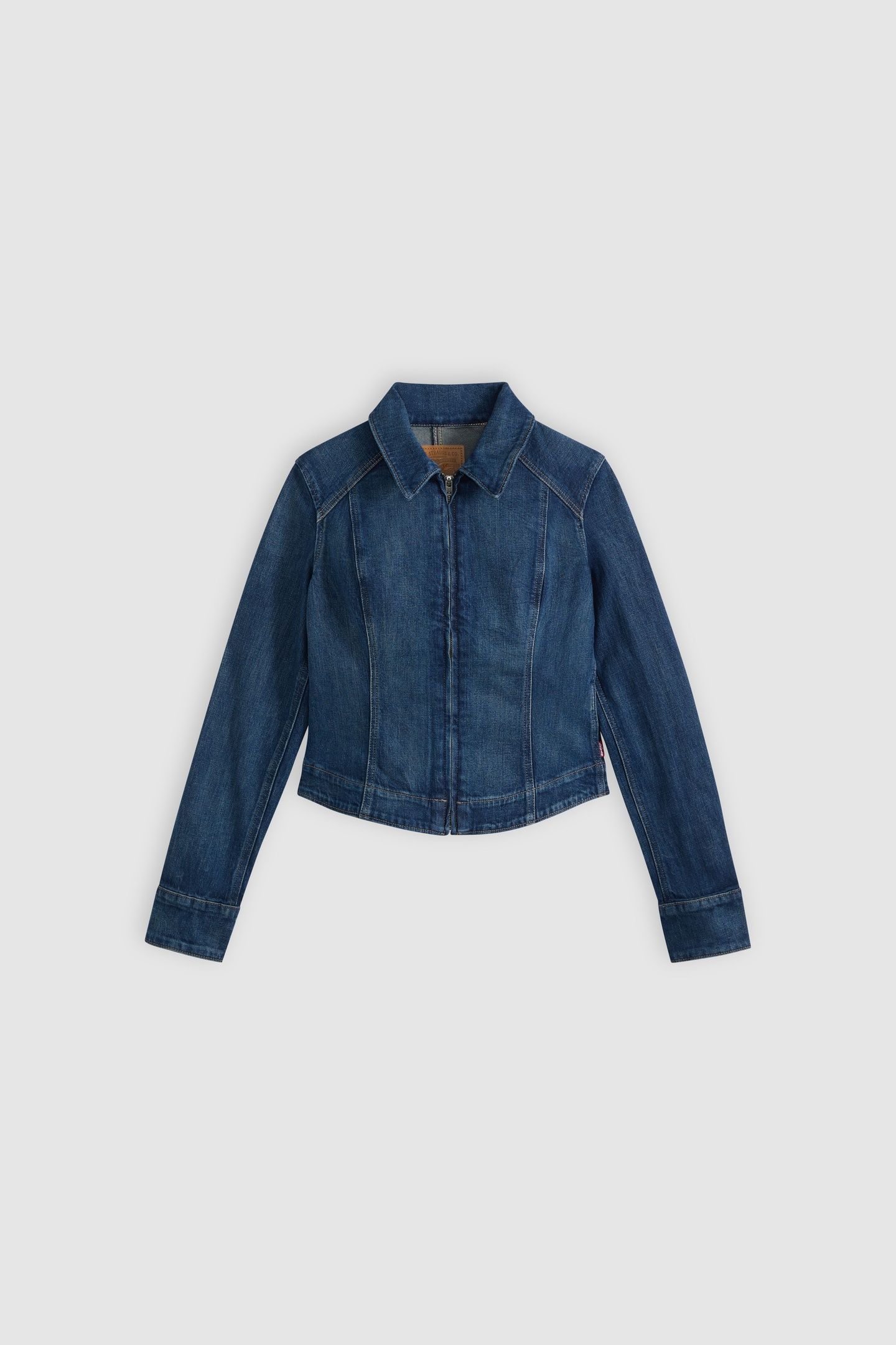 STRETCH FITTED TRUCKER JACKET 3