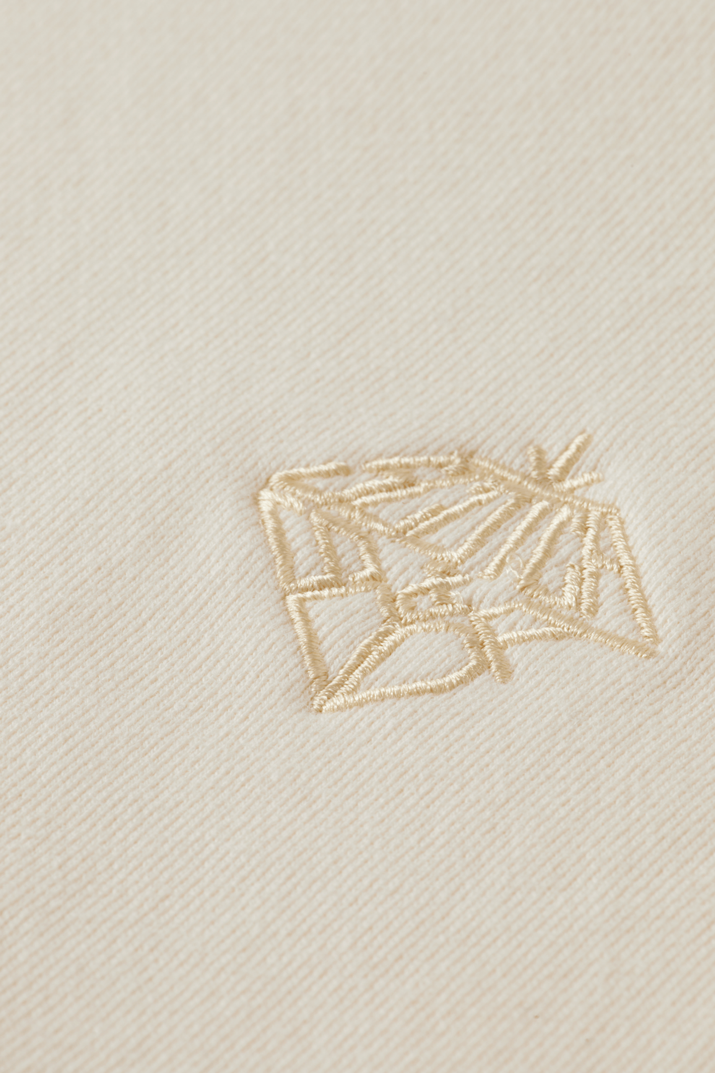 EMBROIDERED LOGO SWEATSHIRT OFF WHITE 7