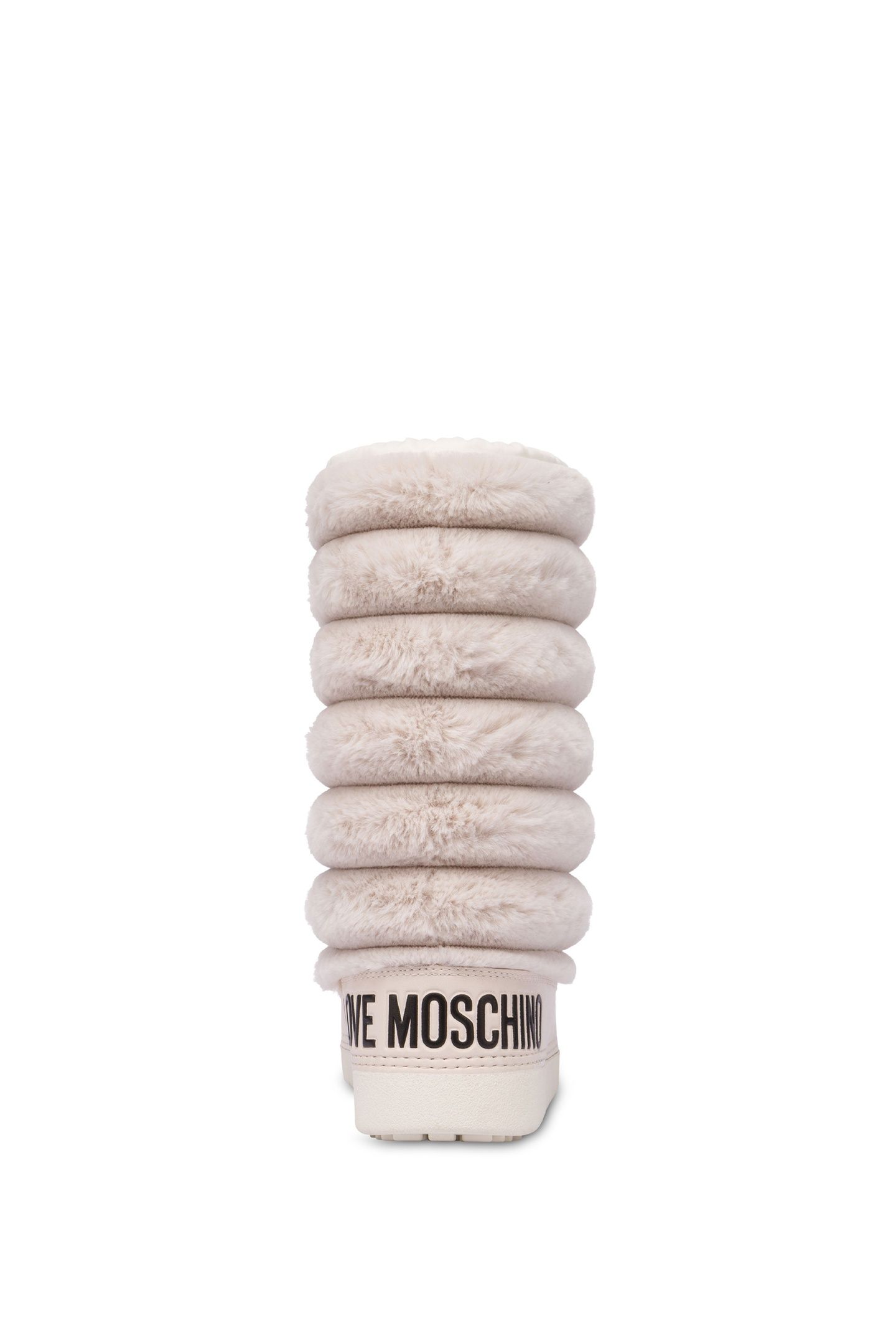 SNOW BOOTS IN NYLON AND SOFT FABRIC WHITE 4