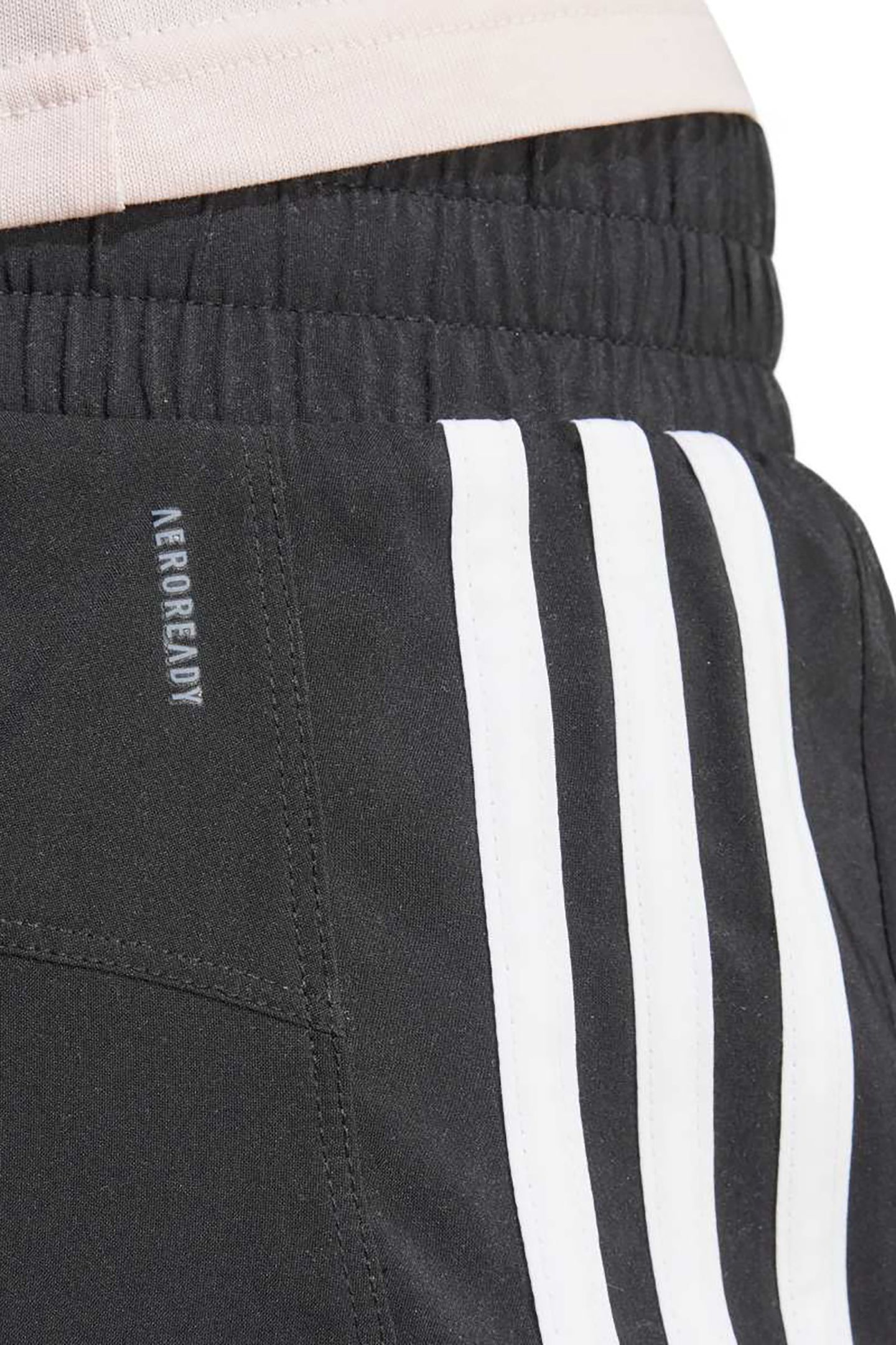PERFORMANCE PACER 3-STRIPES TRAINING WOVEN SHORTS BLACK 6