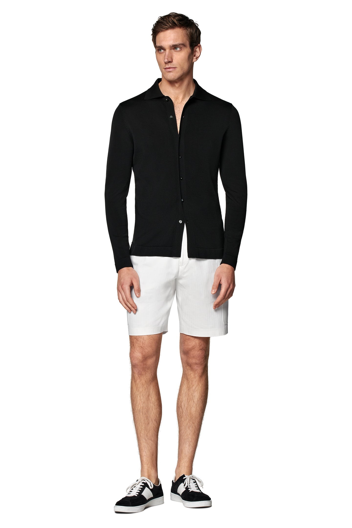 BLAKE CARGO SHORTS-OFF-WHITE CHINO, DENIM AND SHORTS WHITE 1