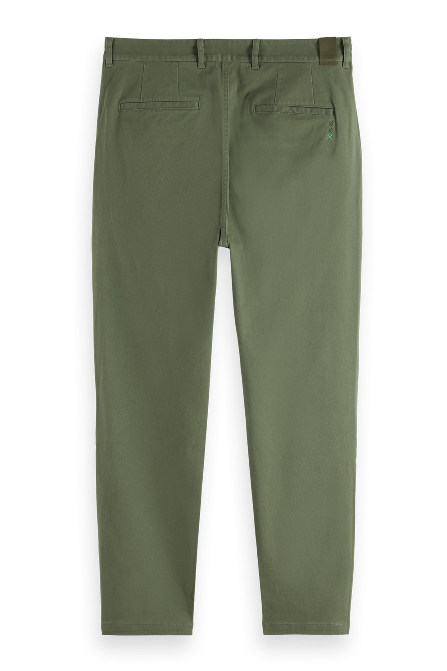 DRIFT - WASHED COTTON BLEND CHINO THYME 2