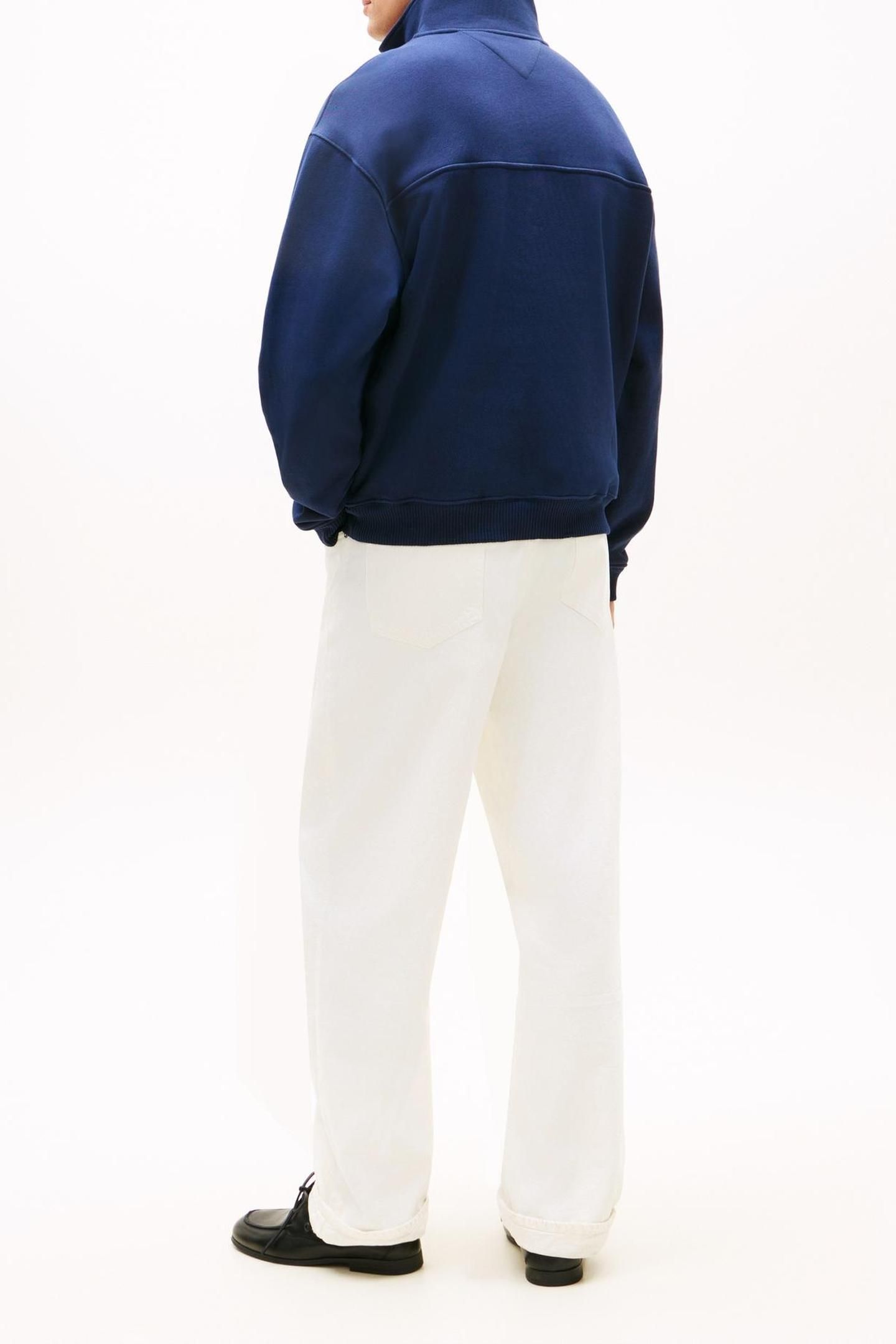 FLAG 1/4 ZIP CARBON NAVY 3