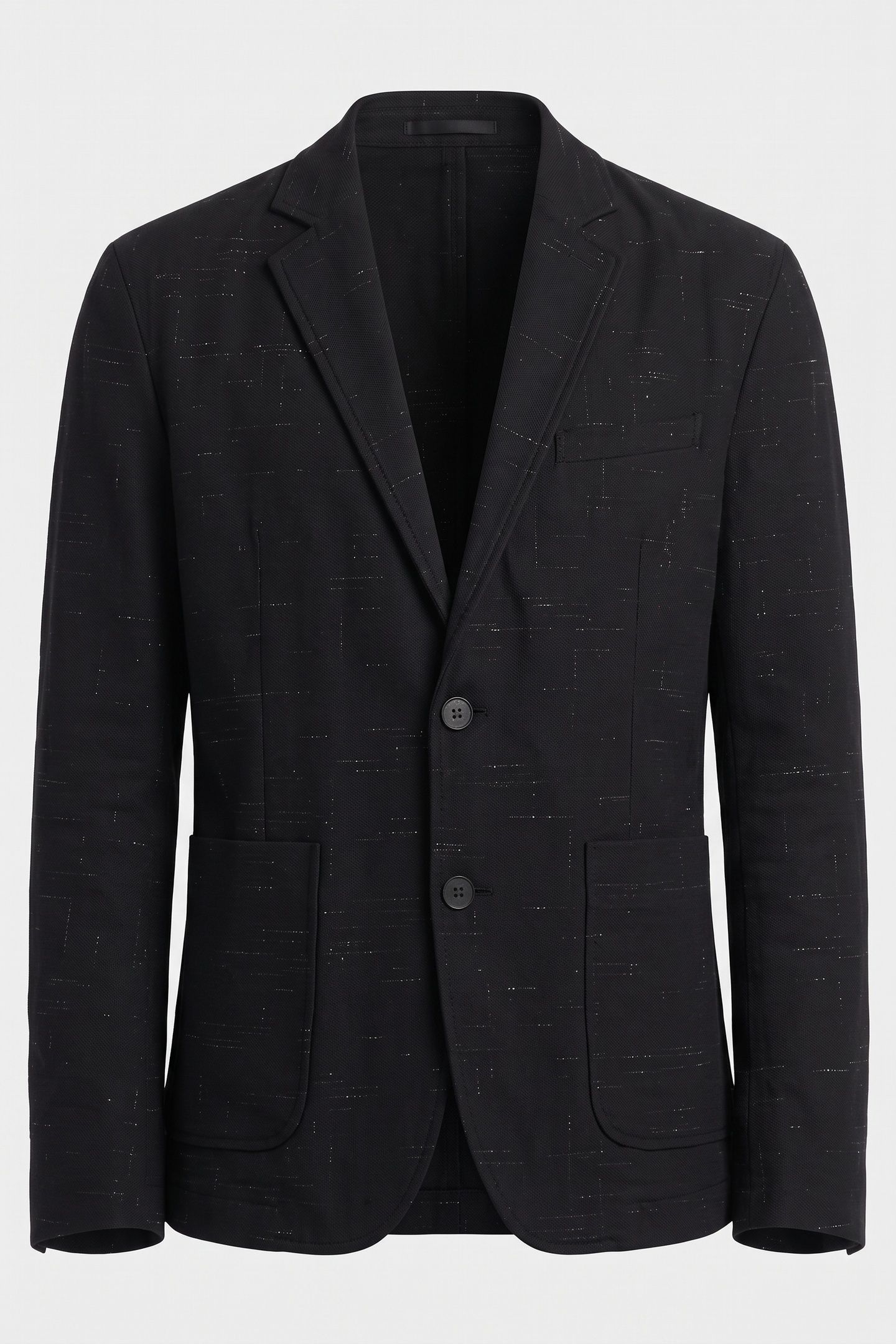 FINCHER JACKET BLACK/ECRU 5