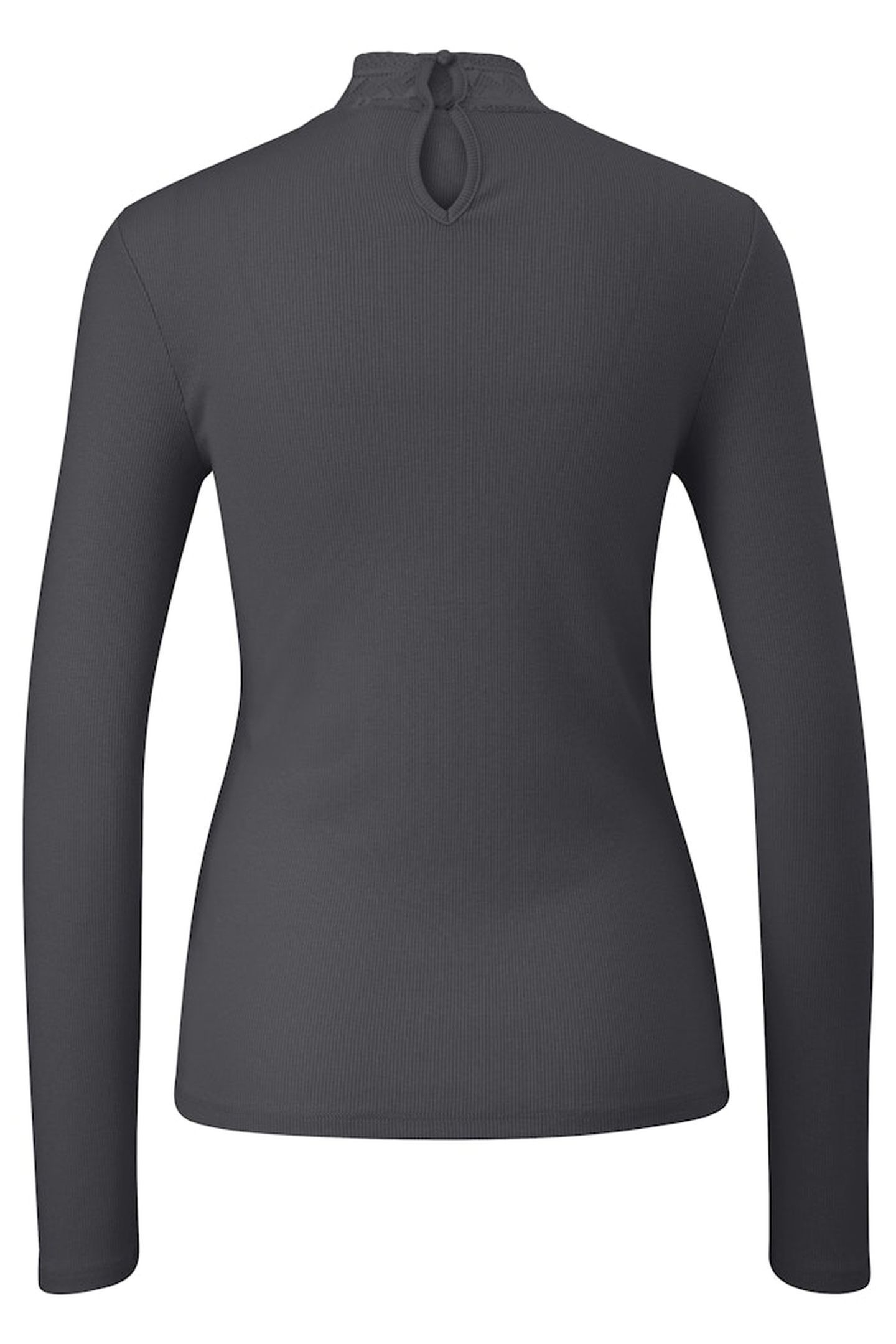 S.OLIVER-QS T-SHIRTS GREY/BLACK 4