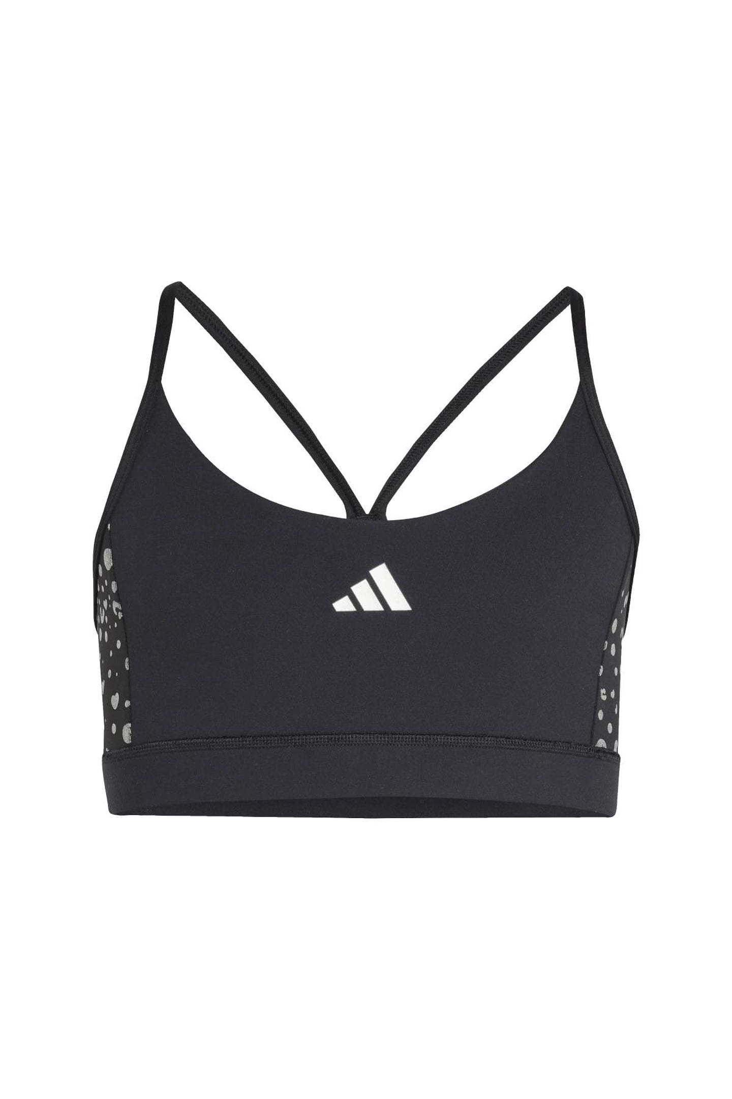 SPORTSWEAR TRAIN ESSENTIALS GLAM PRINT BRA BLACK 4