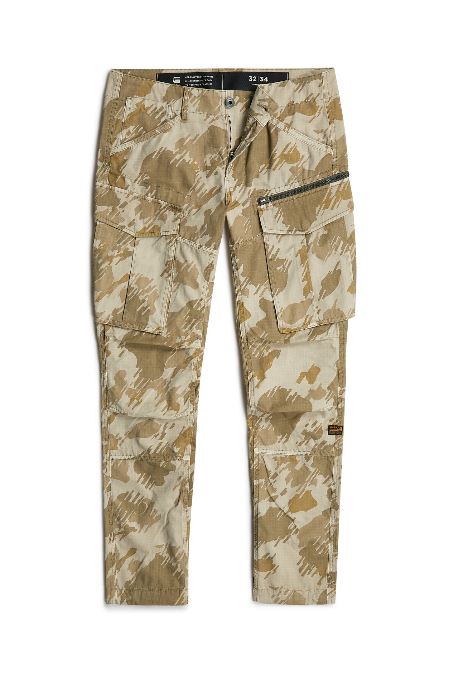 ROVIC ZIP 3D REGULAR TAPERED BRICK GLITCH BEACH CAMO 4