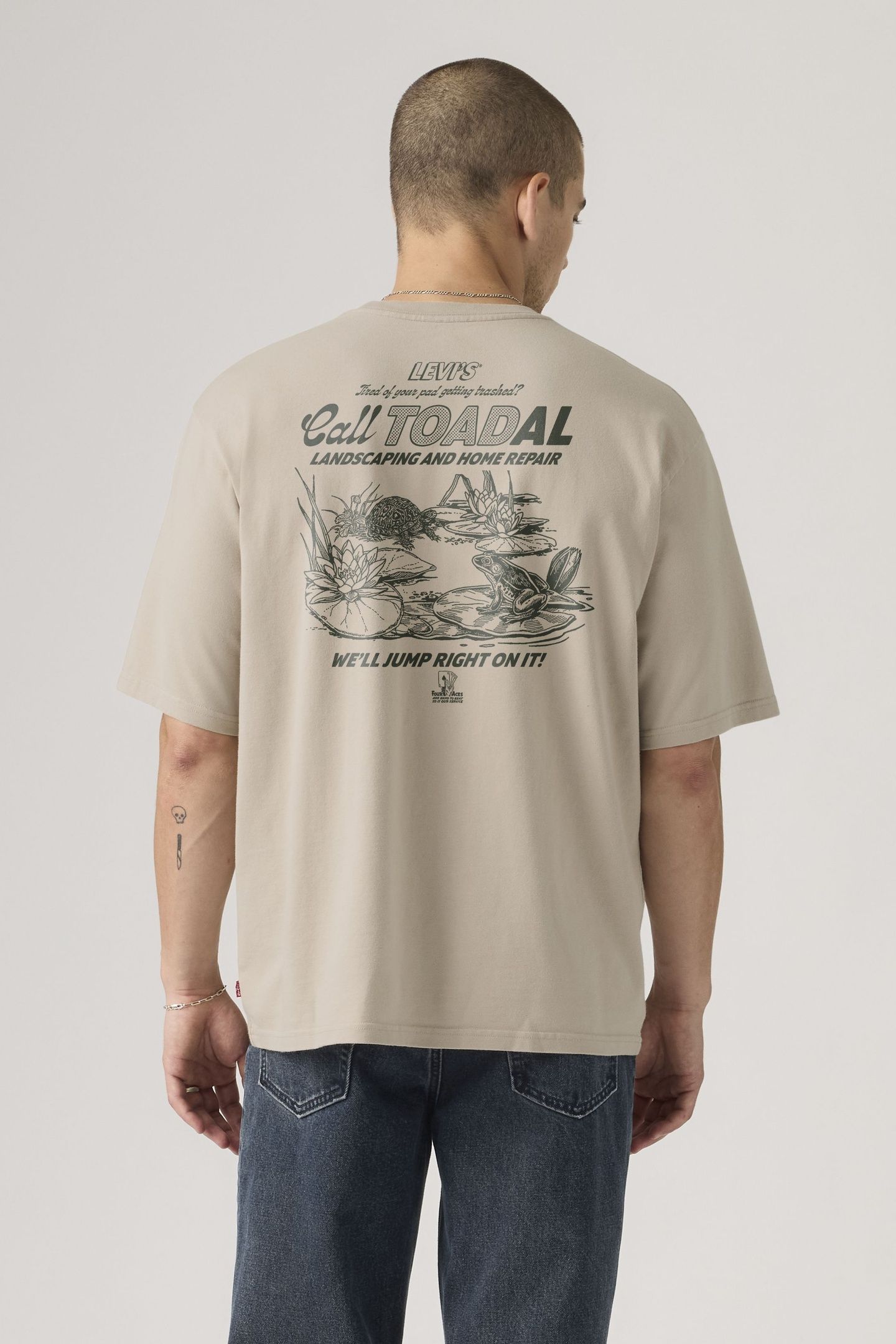 LSEHALF SLEEVE TEE TOADAL LAWN AND HOME 4