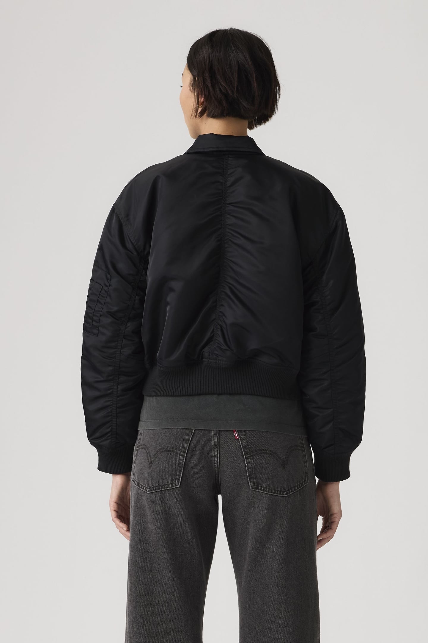 BOWIE CROPPED BOMBER JACKET 5