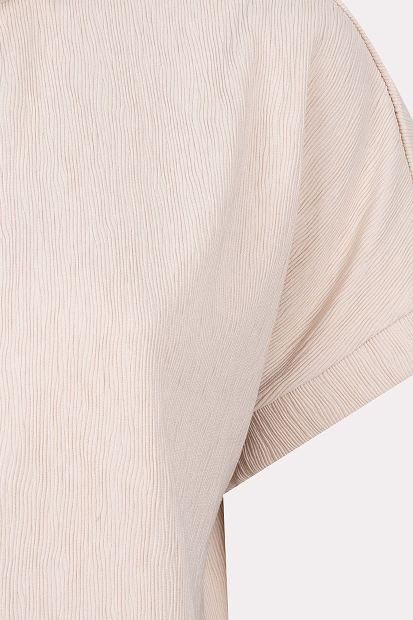BLOUSE FANCY CRINKLE LIGHT SAND 7