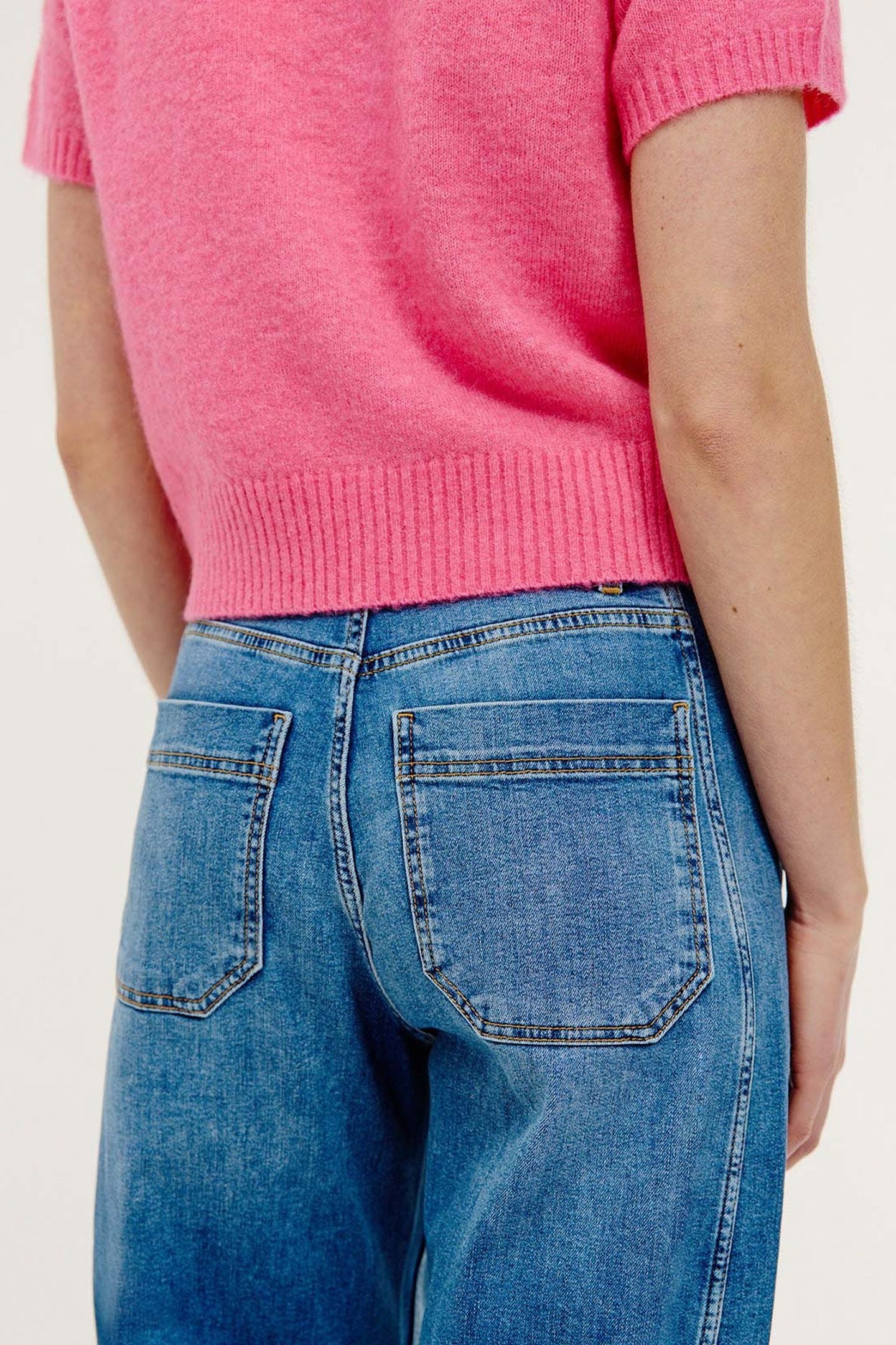 BASILE PANT MID BLUE JEANS 5