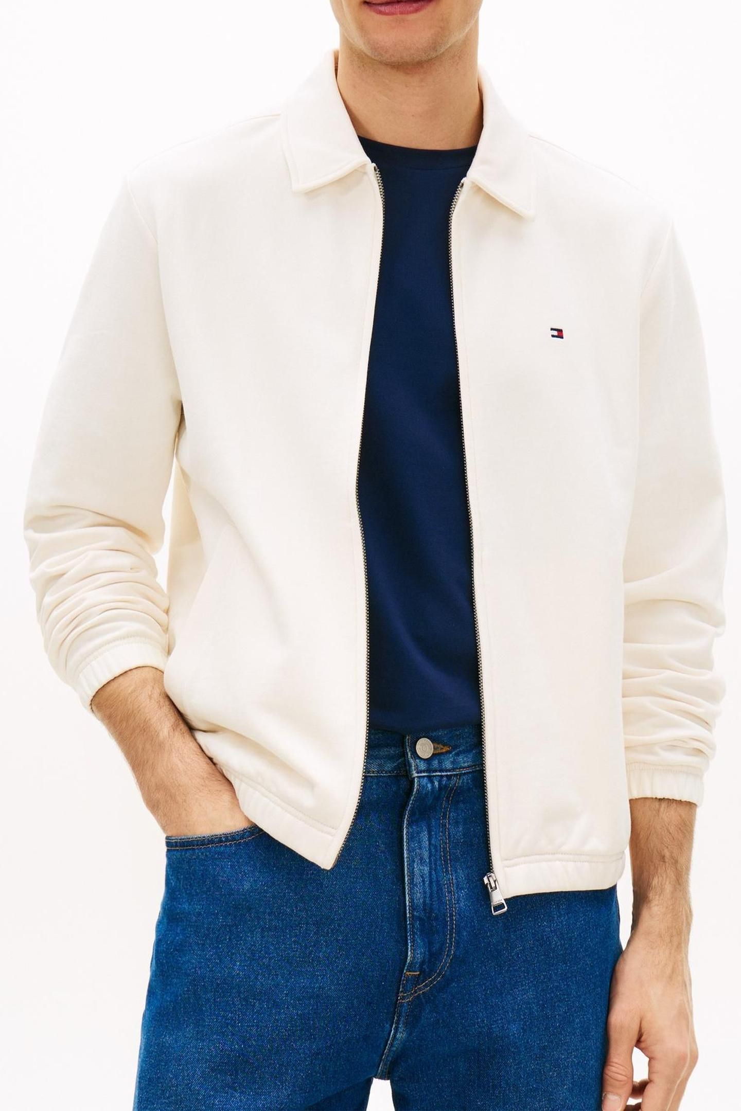 ESSENTIAL TERRY IVY SWEATSHIRT IVORY PETAL 1