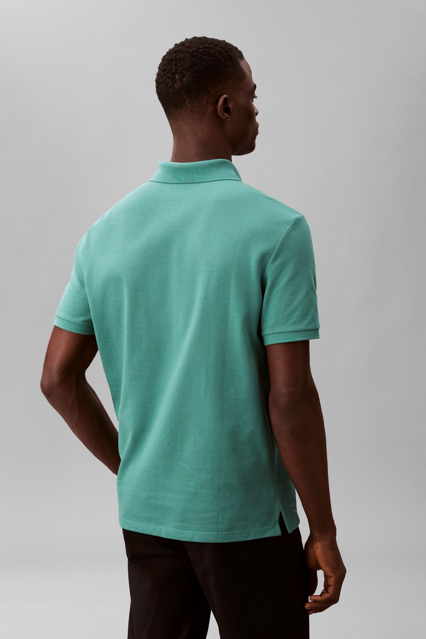 SS MONOGRAM PIQUE POLO WILD GREEN 3