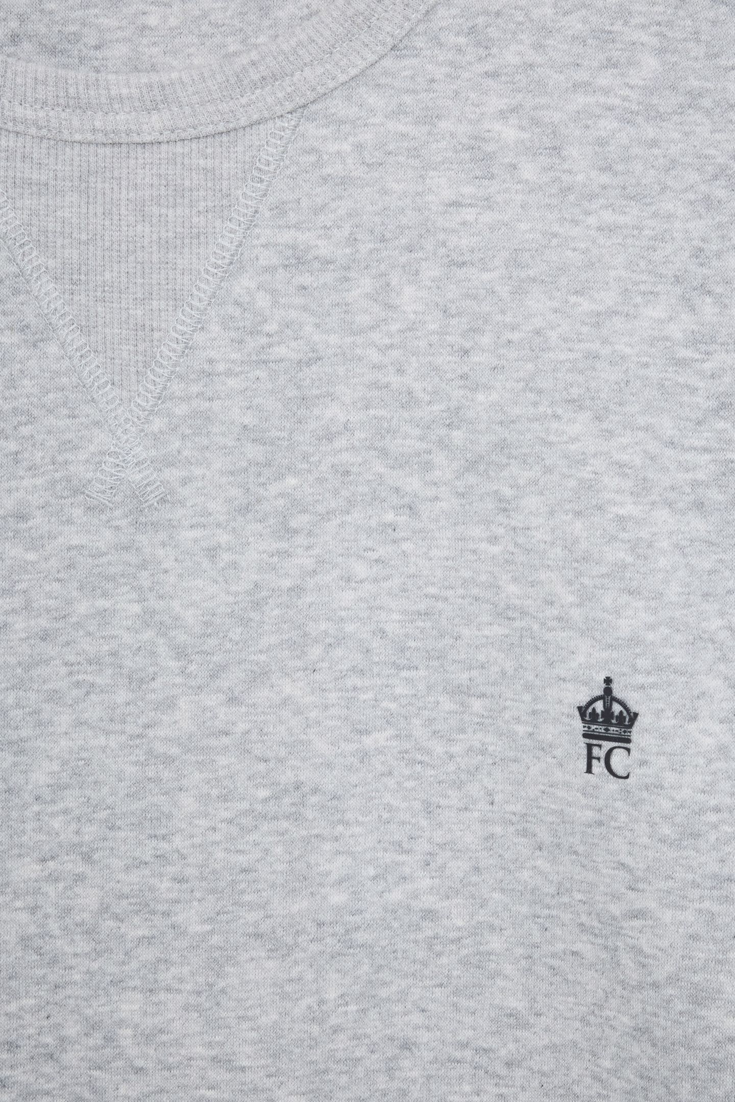 FC CREW LGT GREY MEL/MARINE 2